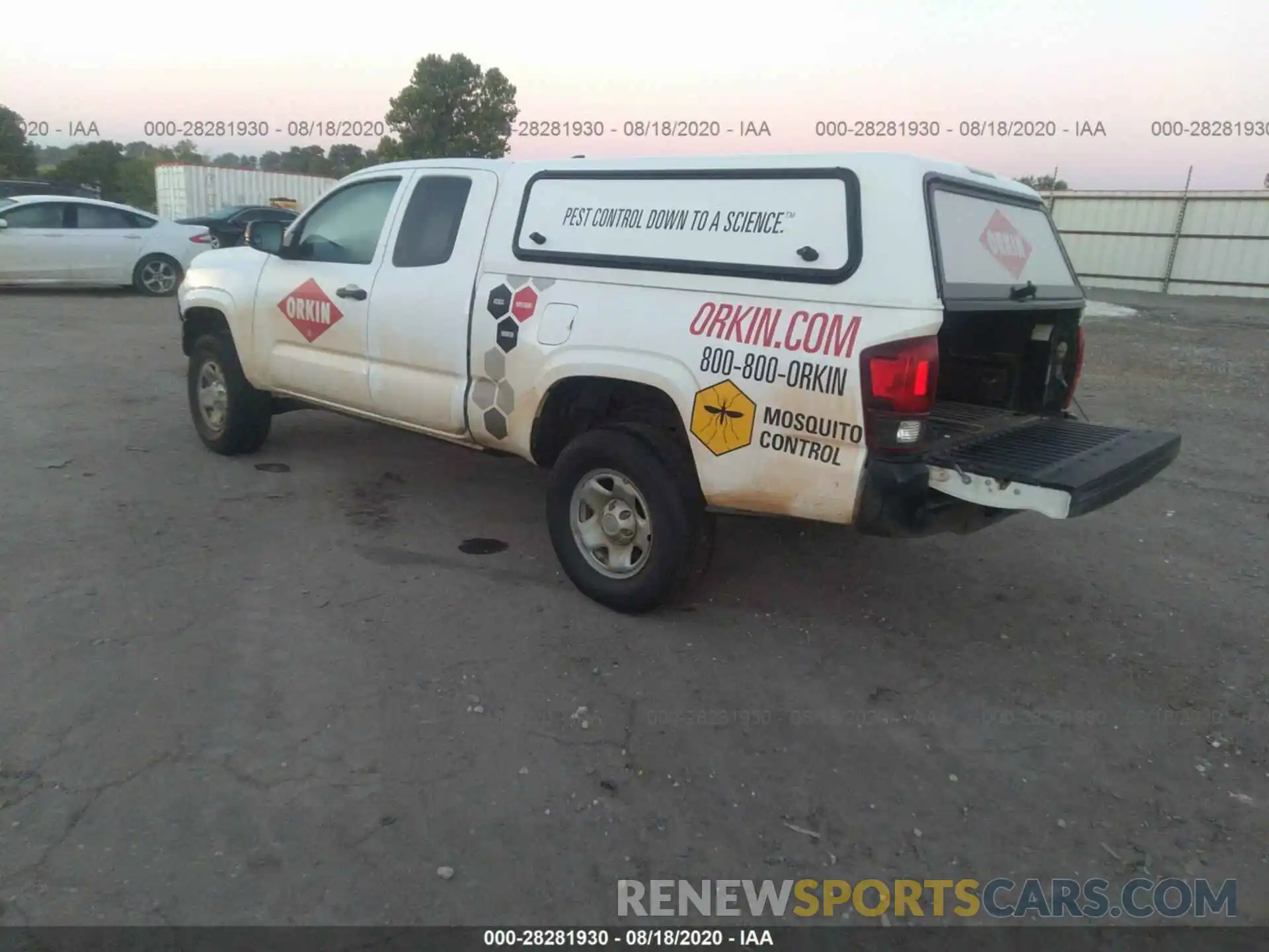 3 Photograph of a damaged car 5TFRX5GN5KX147510 TOYOTA TACOMA 2WD 2019