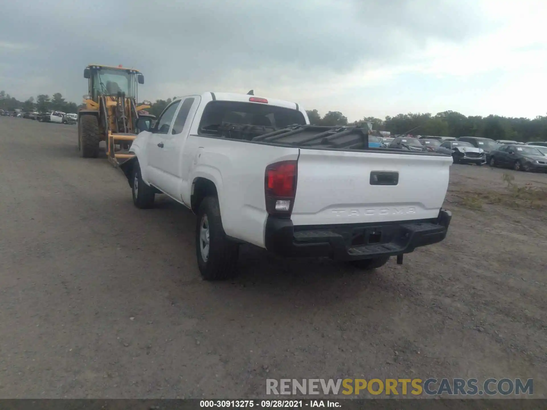 3 Photograph of a damaged car 5TFRX5GN5KX148477 TOYOTA TACOMA 2WD 2019