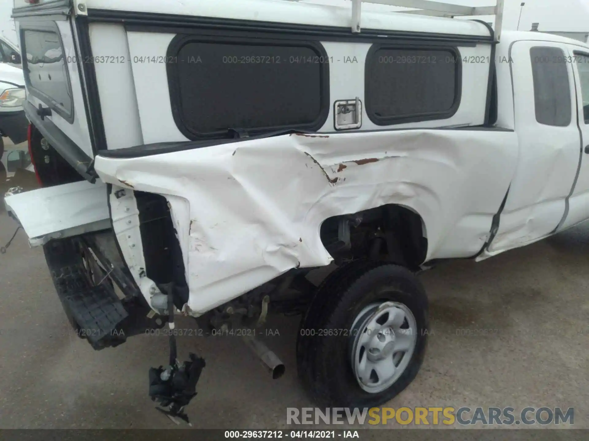 6 Фотография поврежденного автомобиля 5TFRX5GN5KX155736 TOYOTA TACOMA 2WD 2019