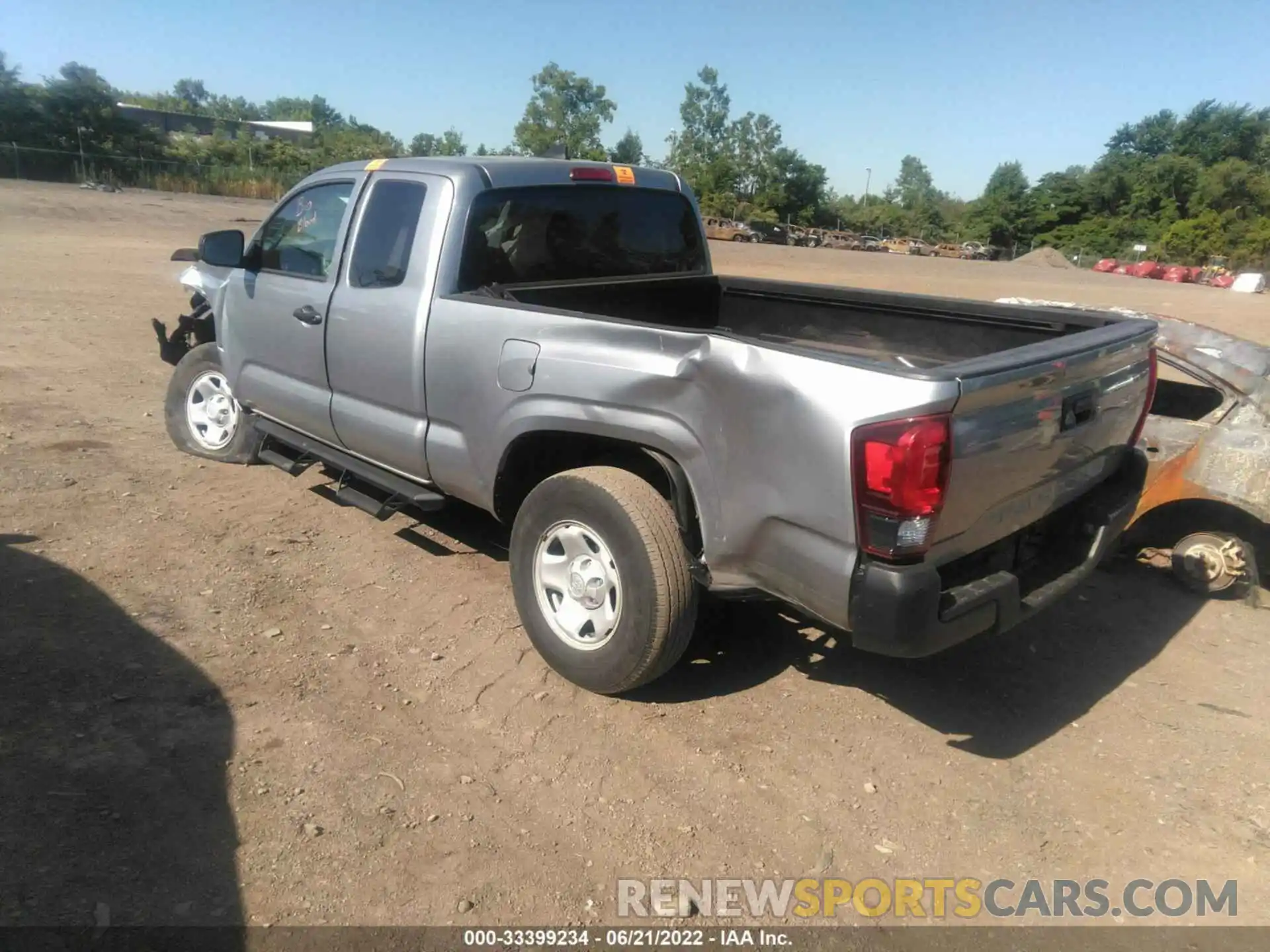 3 Photograph of a damaged car 5TFRX5GN5KX162802 TOYOTA TACOMA 2WD 2019