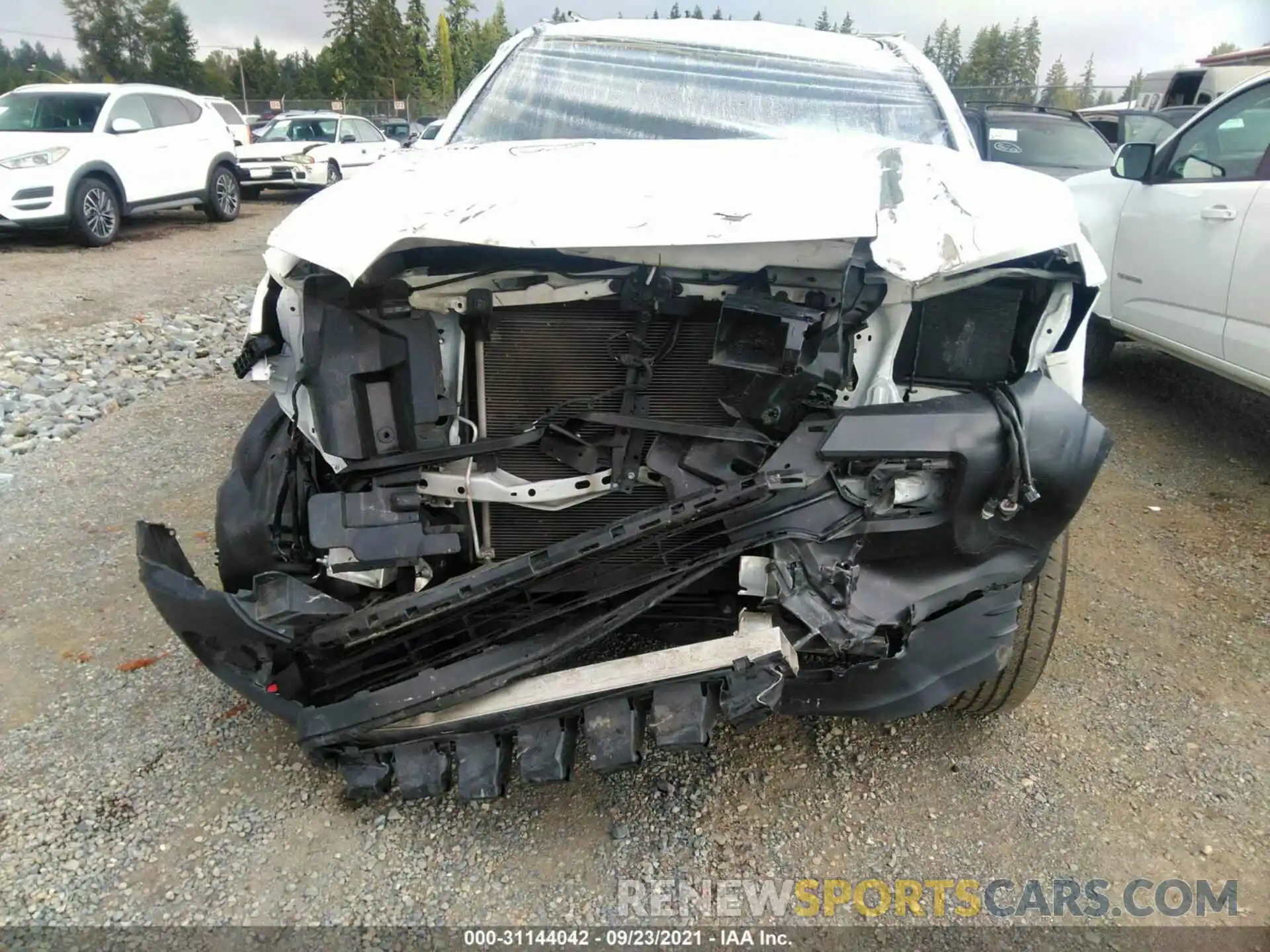 6 Photograph of a damaged car 5TFRX5GN6KX140985 TOYOTA TACOMA 2WD 2019