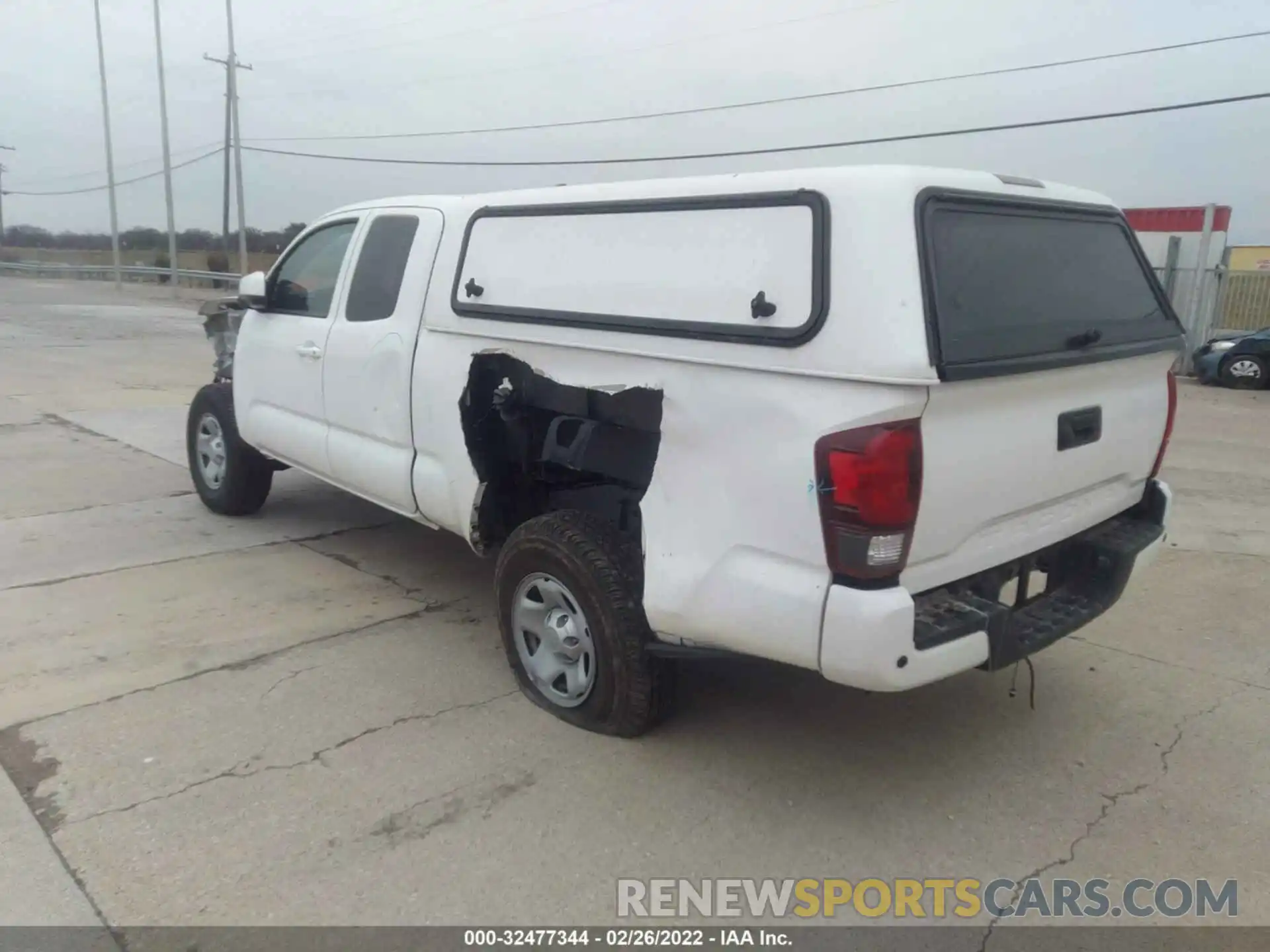 3 Photograph of a damaged car 5TFRX5GN6KX147659 TOYOTA TACOMA 2WD 2019