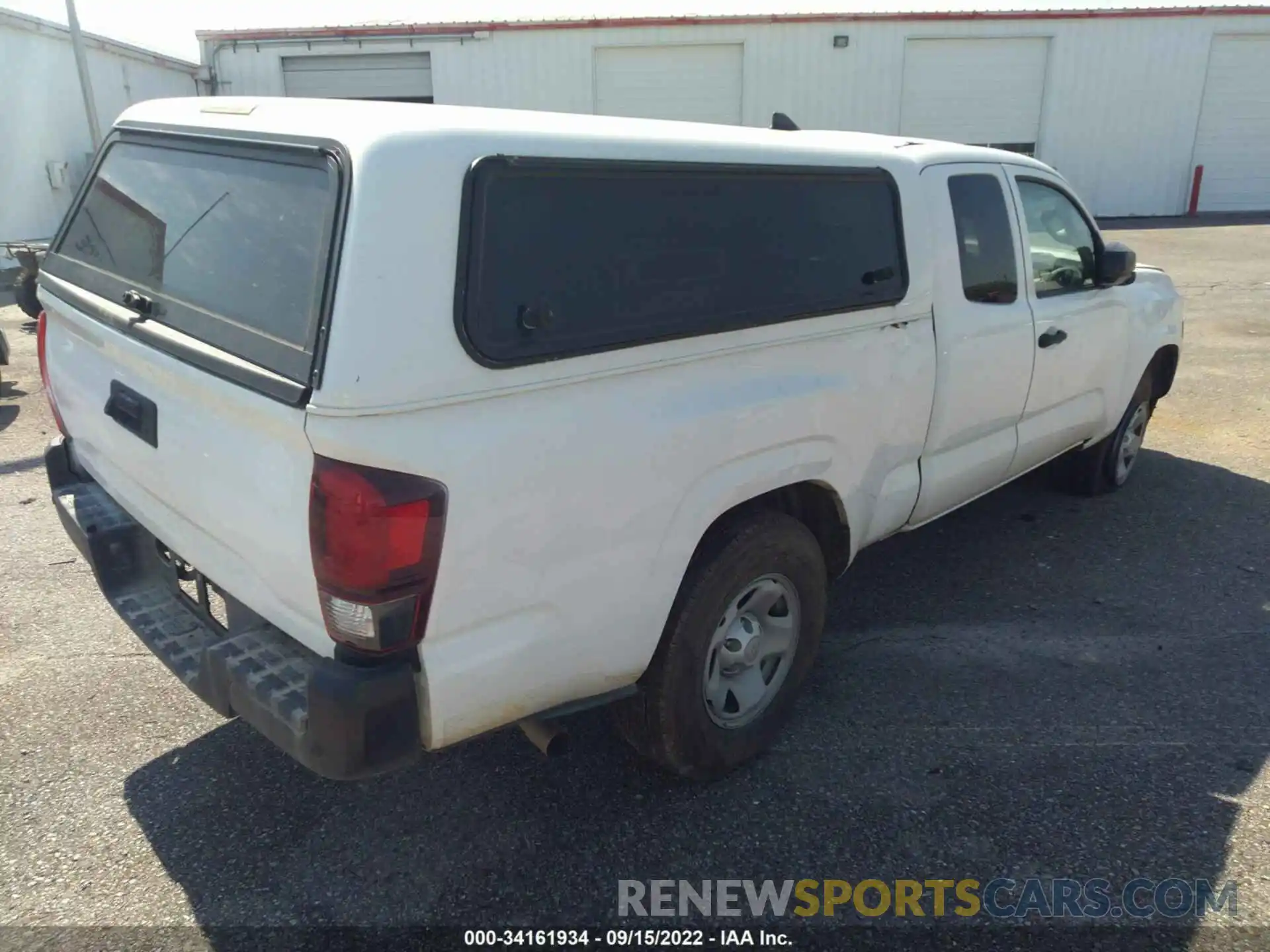 4 Photograph of a damaged car 5TFRX5GN7KX145497 TOYOTA TACOMA 2WD 2019