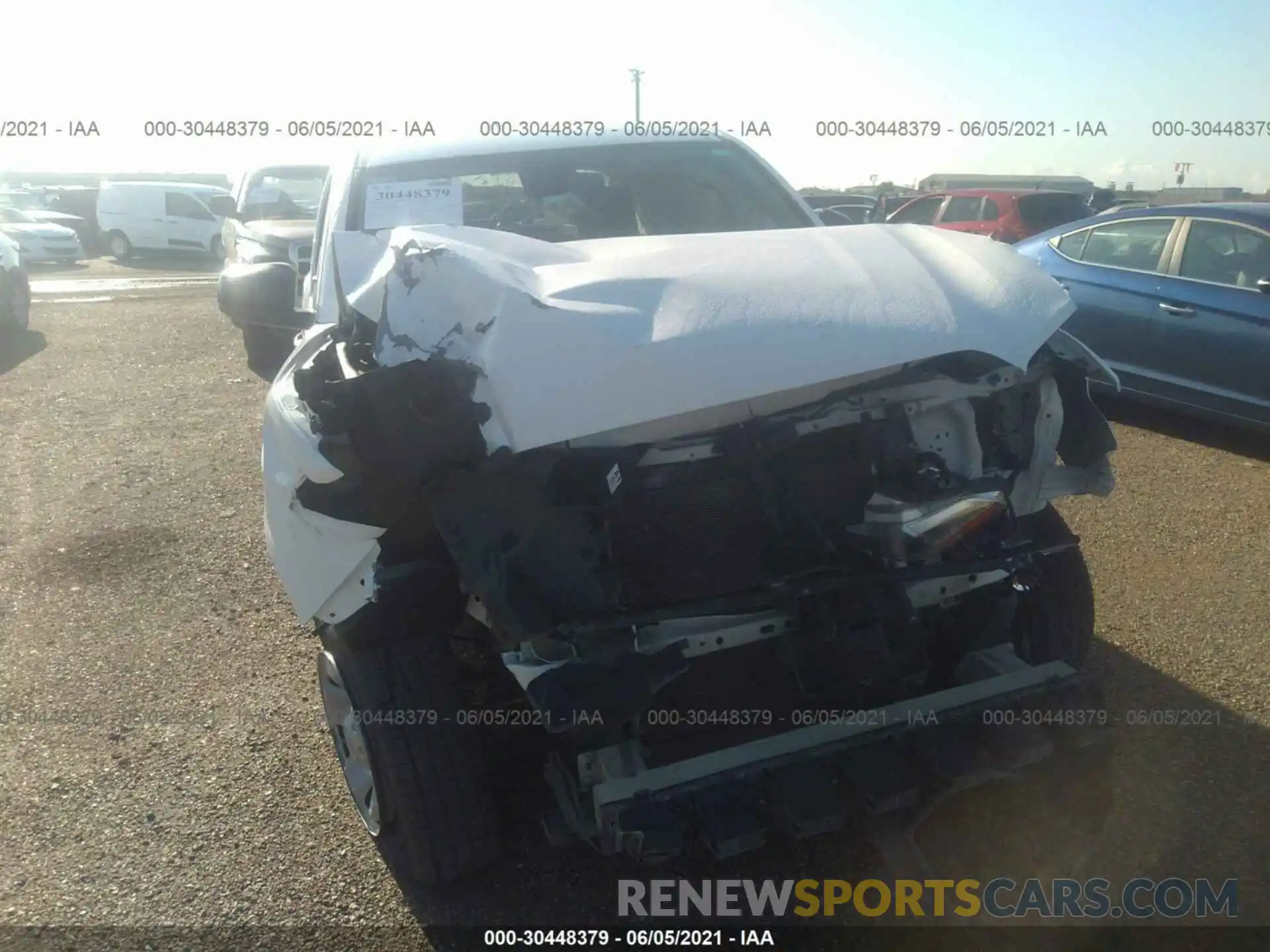 6 Photograph of a damaged car 5TFRX5GN7KX157102 TOYOTA TACOMA 2WD 2019