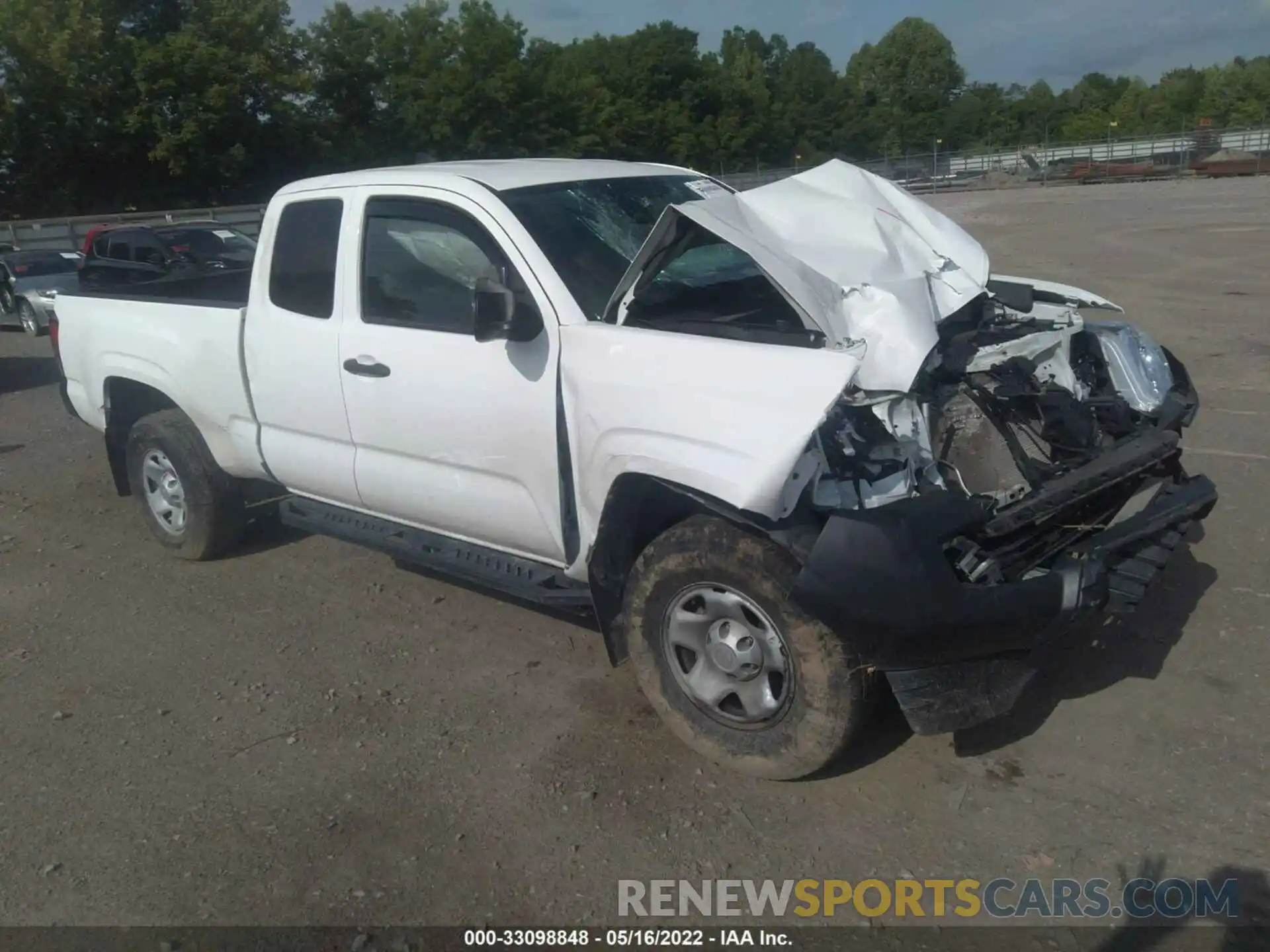 1 Photograph of a damaged car 5TFRX5GN7KX159433 TOYOTA TACOMA 2WD 2019