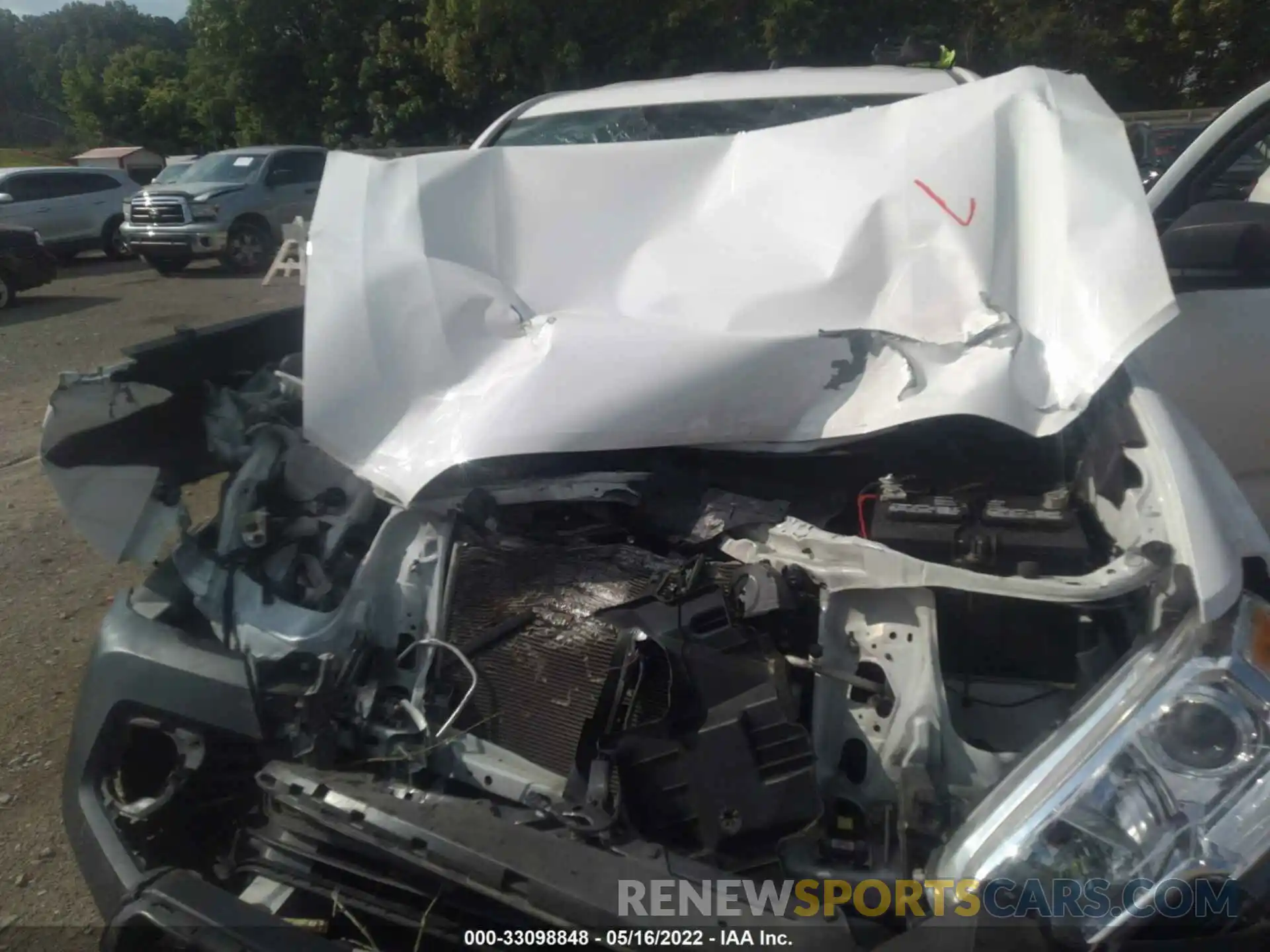 10 Photograph of a damaged car 5TFRX5GN7KX159433 TOYOTA TACOMA 2WD 2019