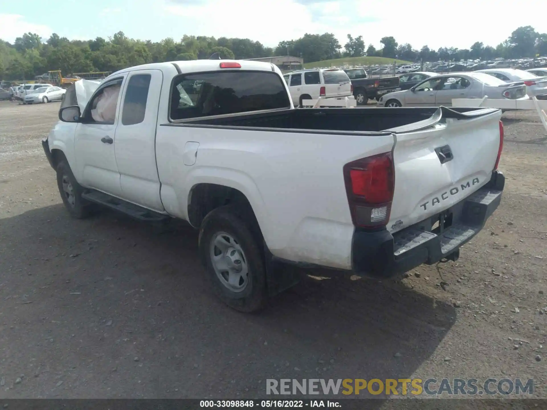 3 Photograph of a damaged car 5TFRX5GN7KX159433 TOYOTA TACOMA 2WD 2019