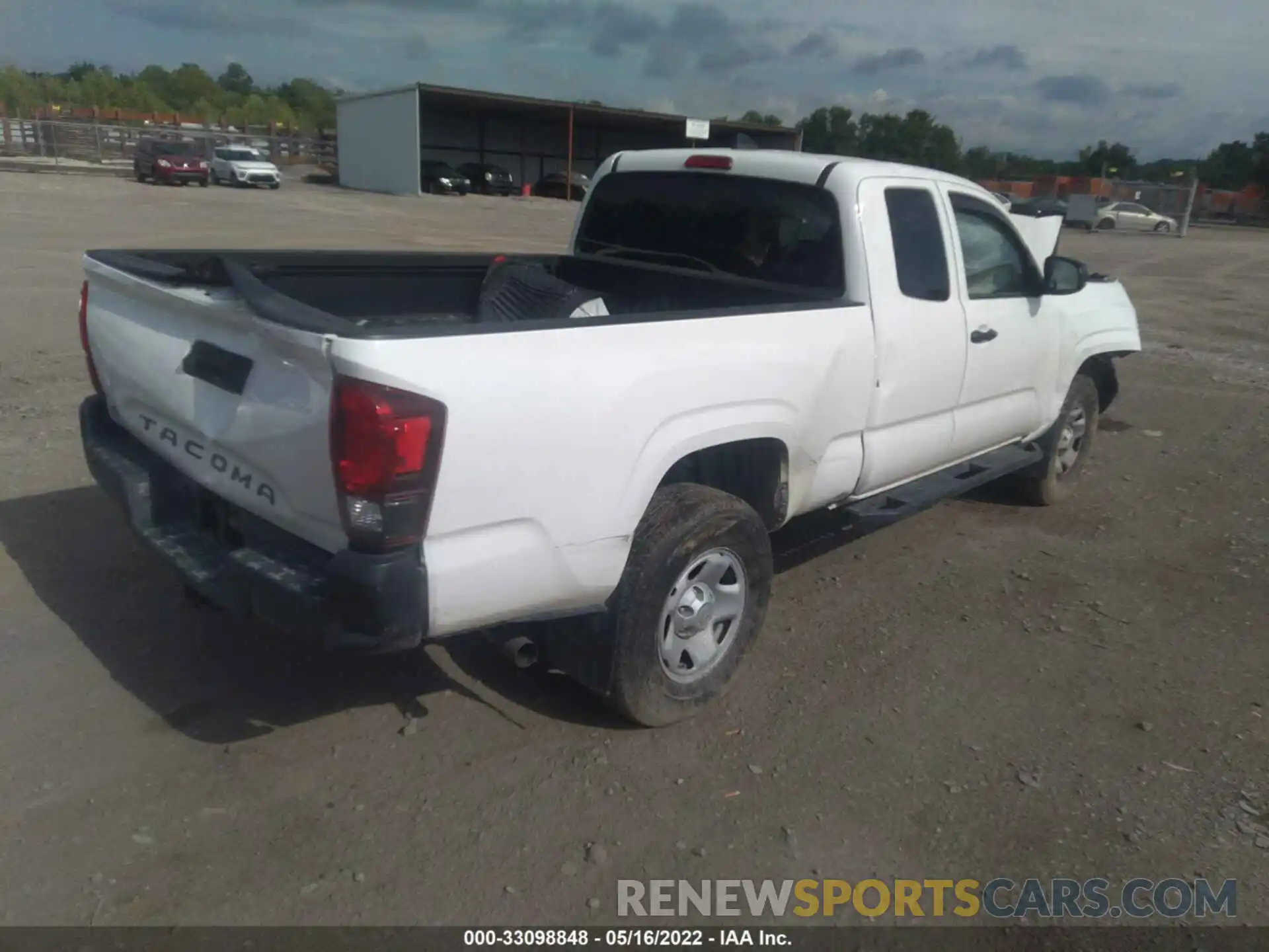 4 Photograph of a damaged car 5TFRX5GN7KX159433 TOYOTA TACOMA 2WD 2019