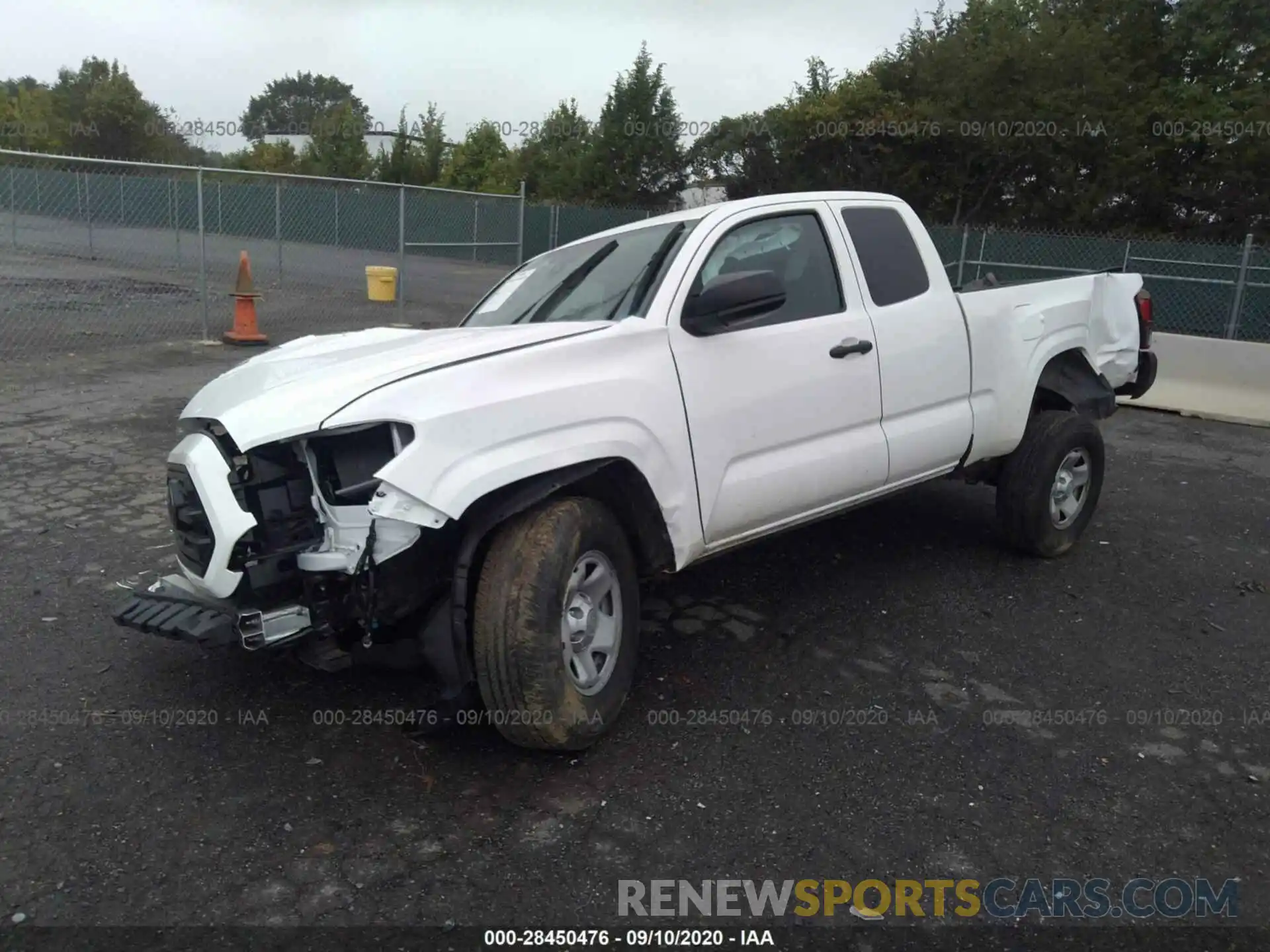 2 Photograph of a damaged car 5TFRX5GN7KX159738 TOYOTA TACOMA 2WD 2019