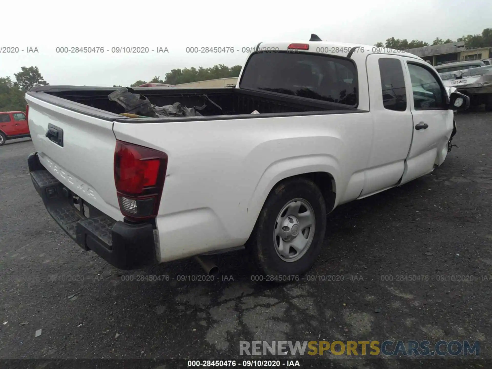 4 Photograph of a damaged car 5TFRX5GN7KX159738 TOYOTA TACOMA 2WD 2019