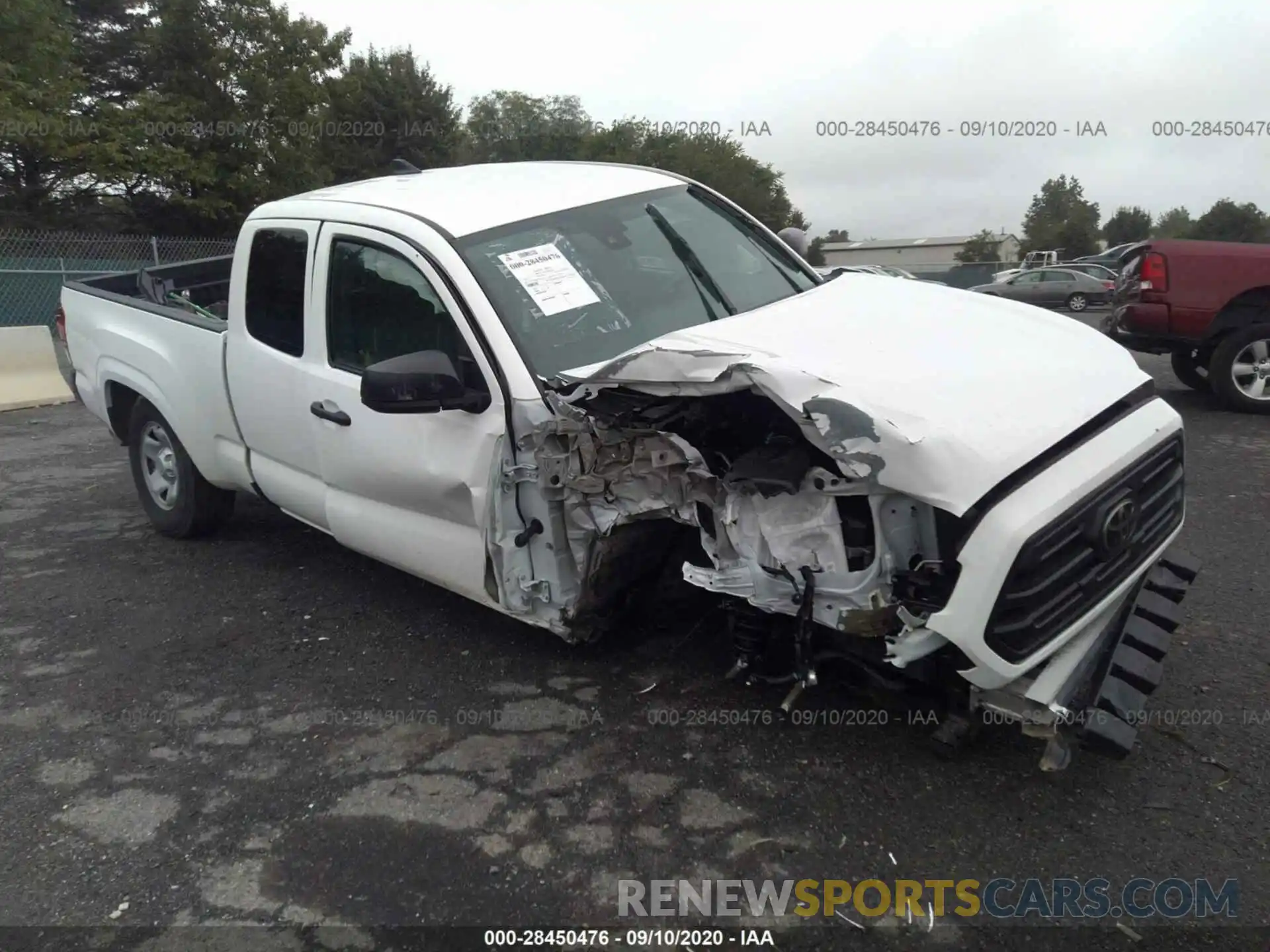 6 Фотография поврежденного автомобиля 5TFRX5GN7KX159738 TOYOTA TACOMA 2WD 2019