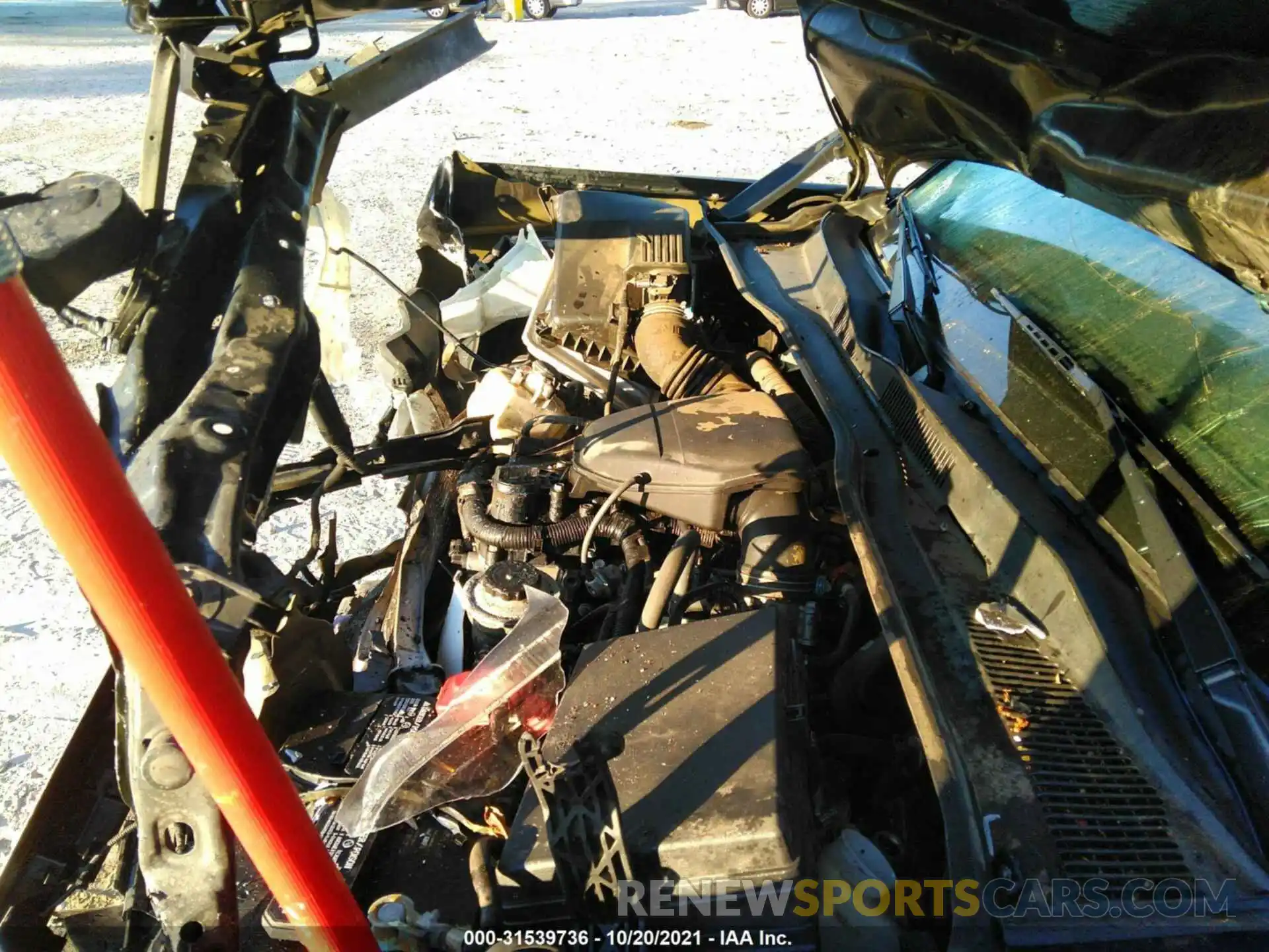 10 Photograph of a damaged car 5TFRX5GN8KX135383 TOYOTA TACOMA 2WD 2019