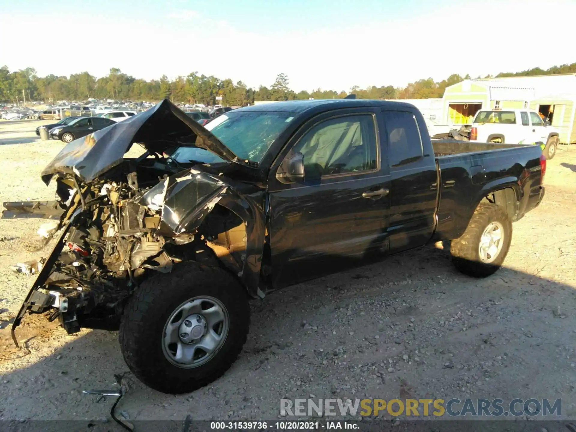 2 Photograph of a damaged car 5TFRX5GN8KX135383 TOYOTA TACOMA 2WD 2019