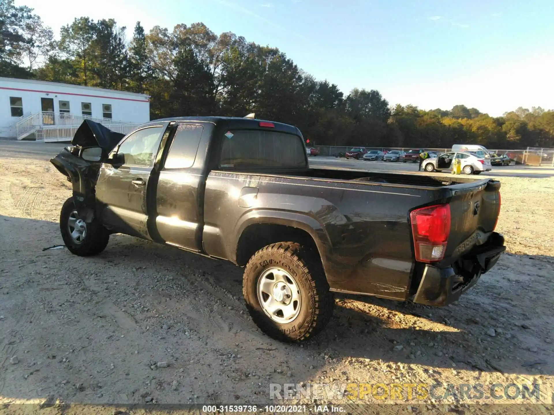 3 Photograph of a damaged car 5TFRX5GN8KX135383 TOYOTA TACOMA 2WD 2019