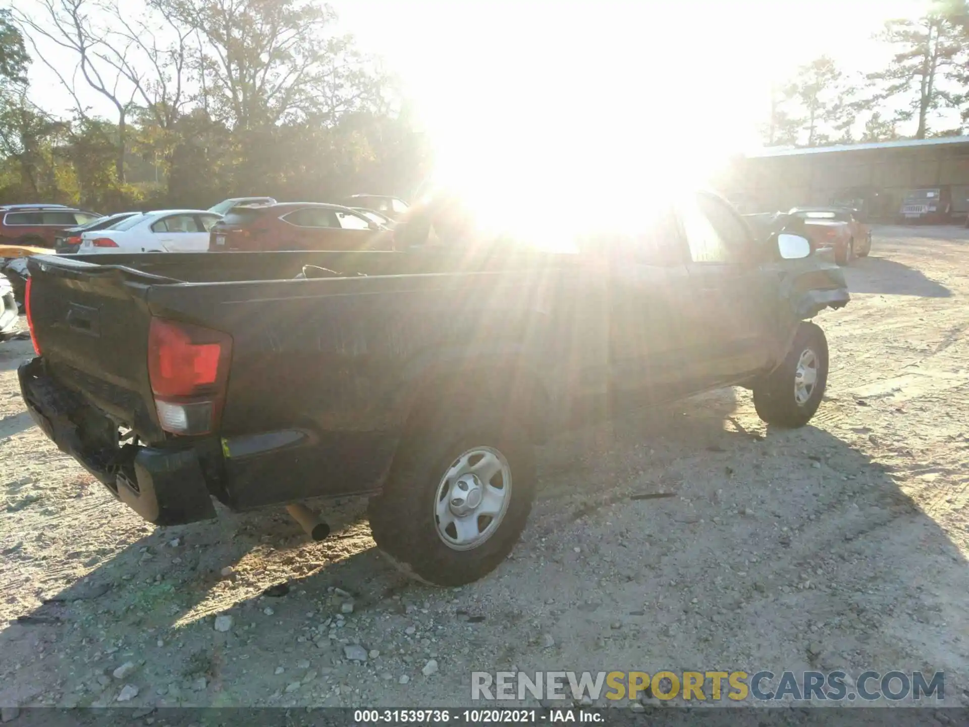 4 Photograph of a damaged car 5TFRX5GN8KX135383 TOYOTA TACOMA 2WD 2019