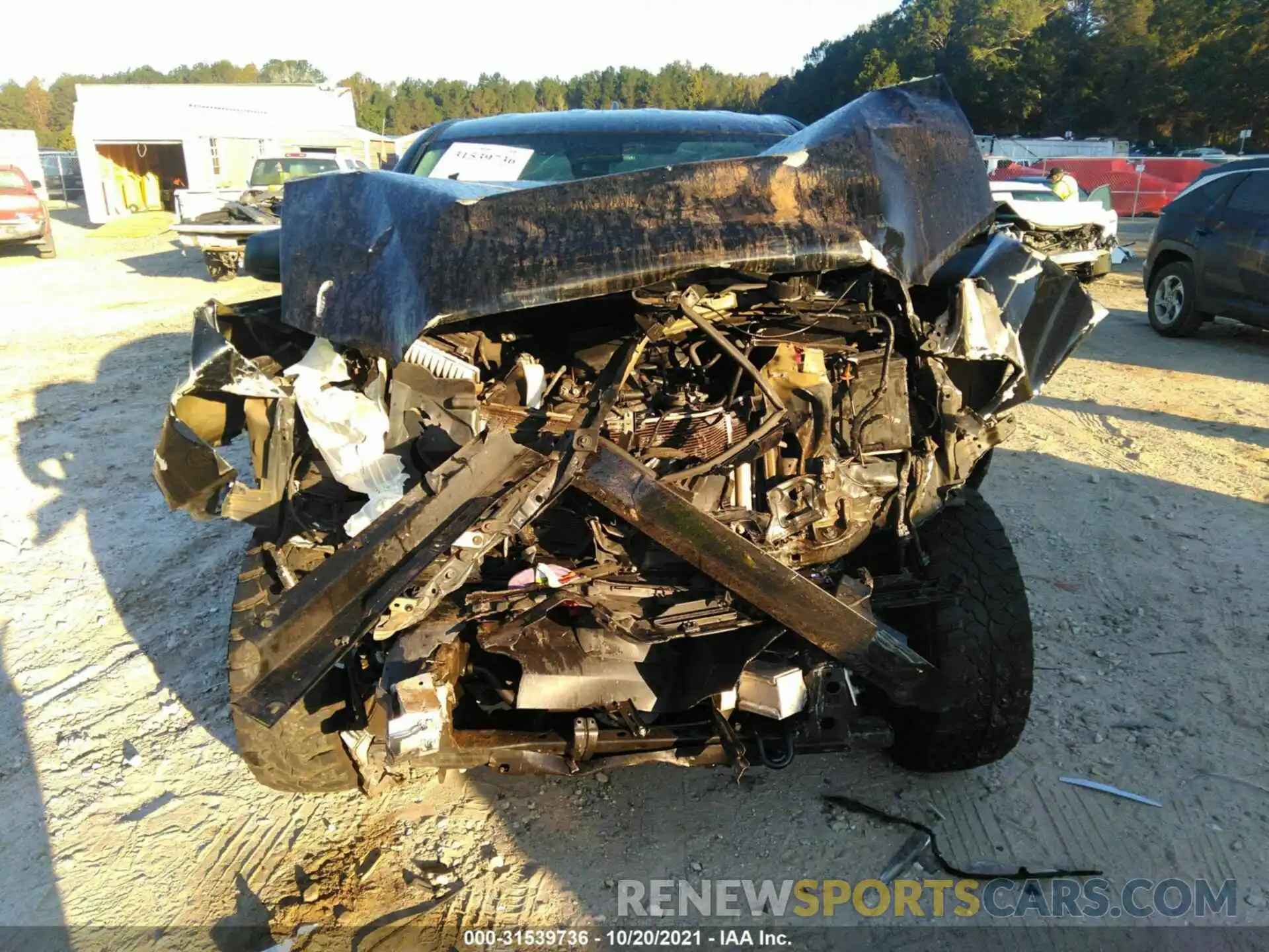 6 Photograph of a damaged car 5TFRX5GN8KX135383 TOYOTA TACOMA 2WD 2019