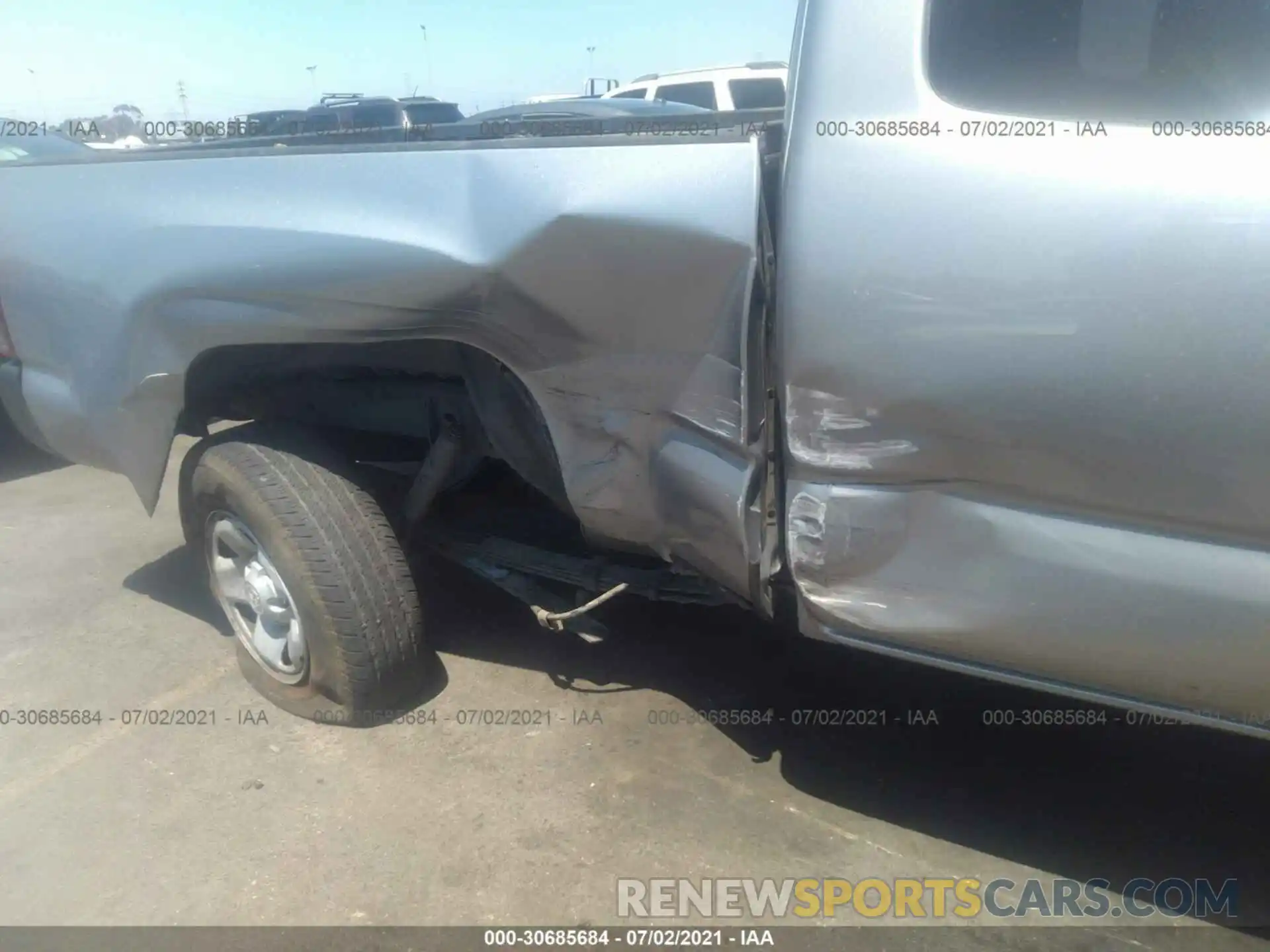 6 Photograph of a damaged car 5TFRX5GN8KX137909 TOYOTA TACOMA 2WD 2019