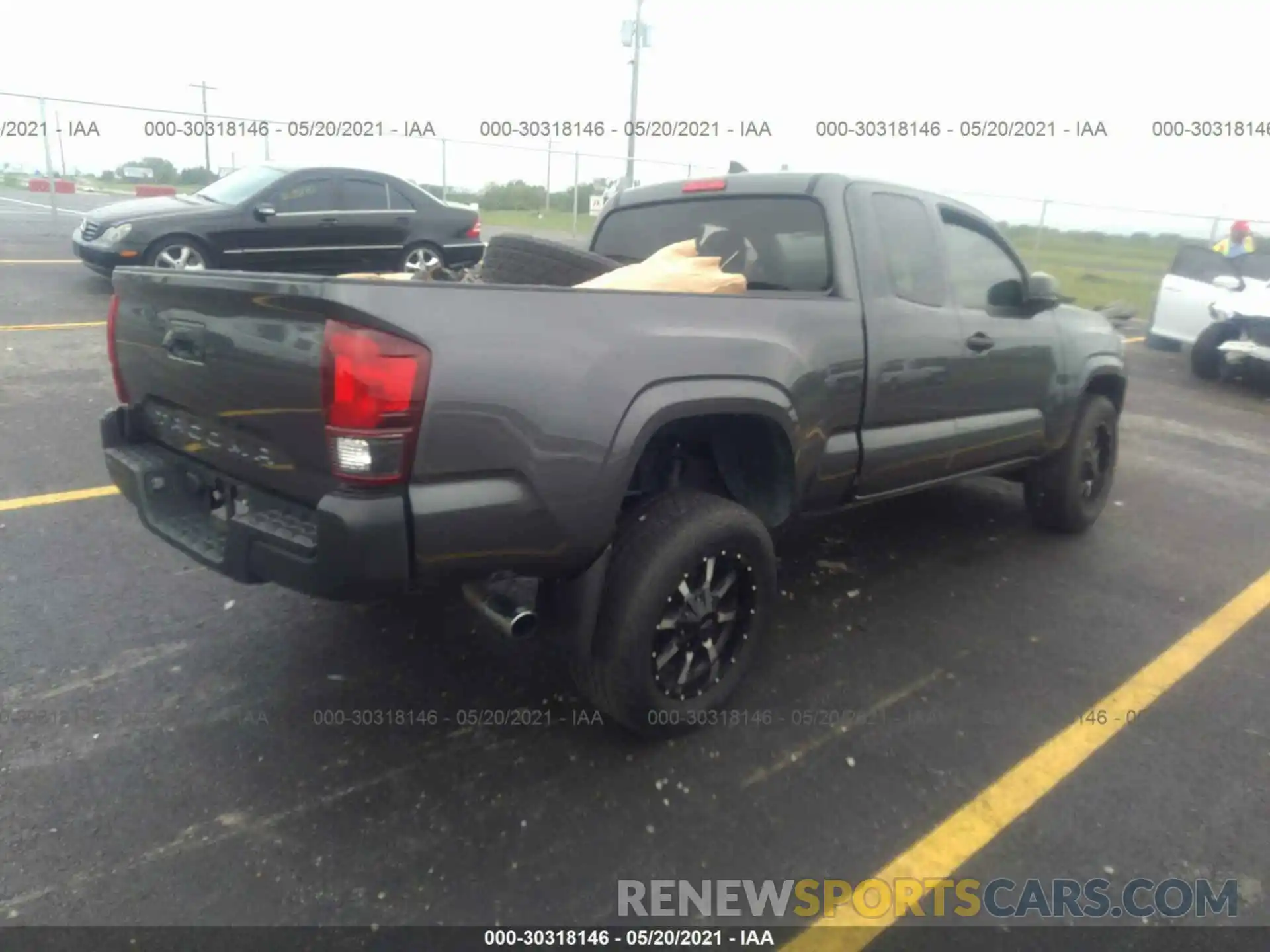 4 Photograph of a damaged car 5TFRX5GN8KX139658 TOYOTA TACOMA 2WD 2019