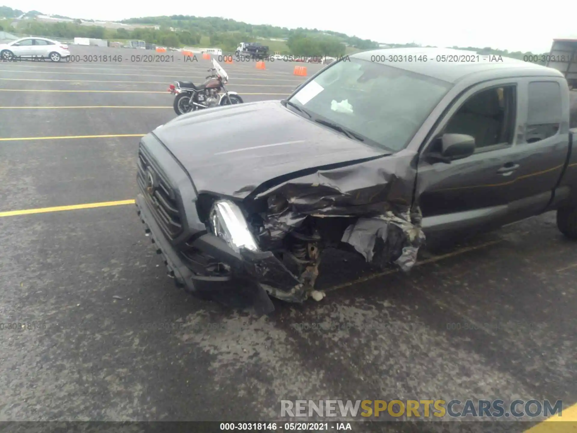 6 Photograph of a damaged car 5TFRX5GN8KX139658 TOYOTA TACOMA 2WD 2019