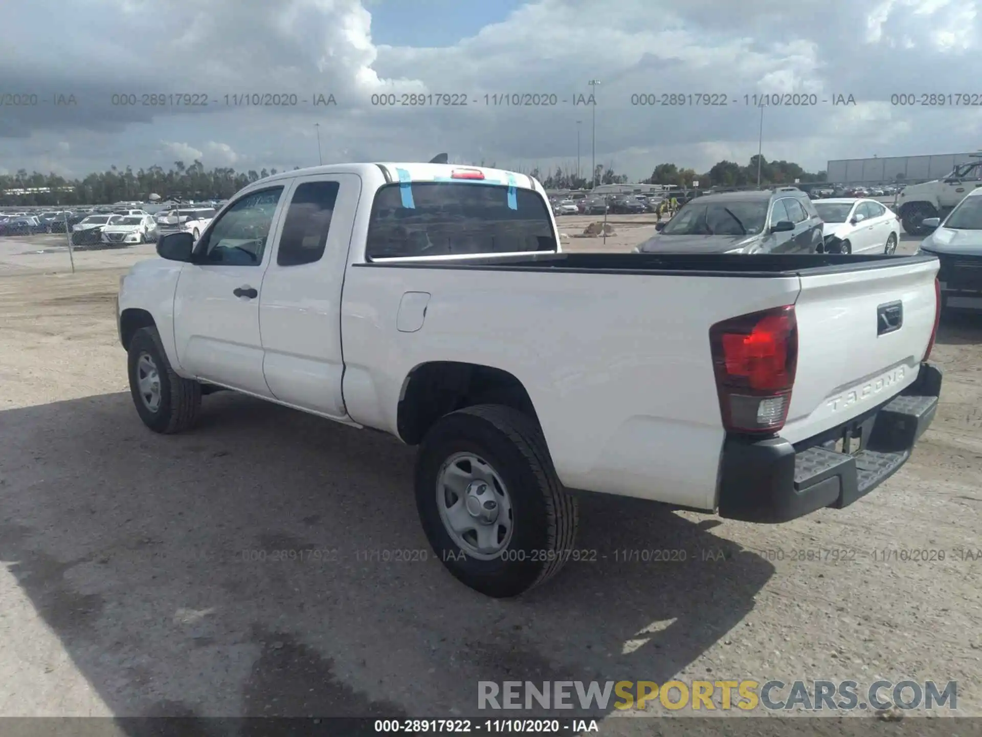 3 Photograph of a damaged car 5TFRX5GN8KX143158 TOYOTA TACOMA 2WD 2019