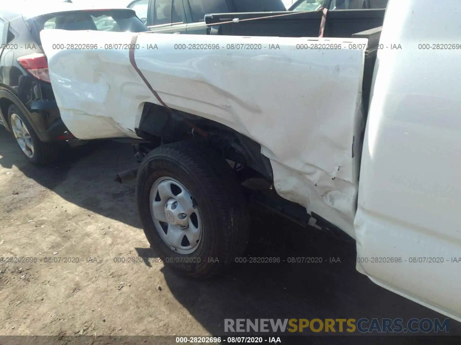 6 Photograph of a damaged car 5TFRX5GN8KX144259 TOYOTA TACOMA 2WD 2019