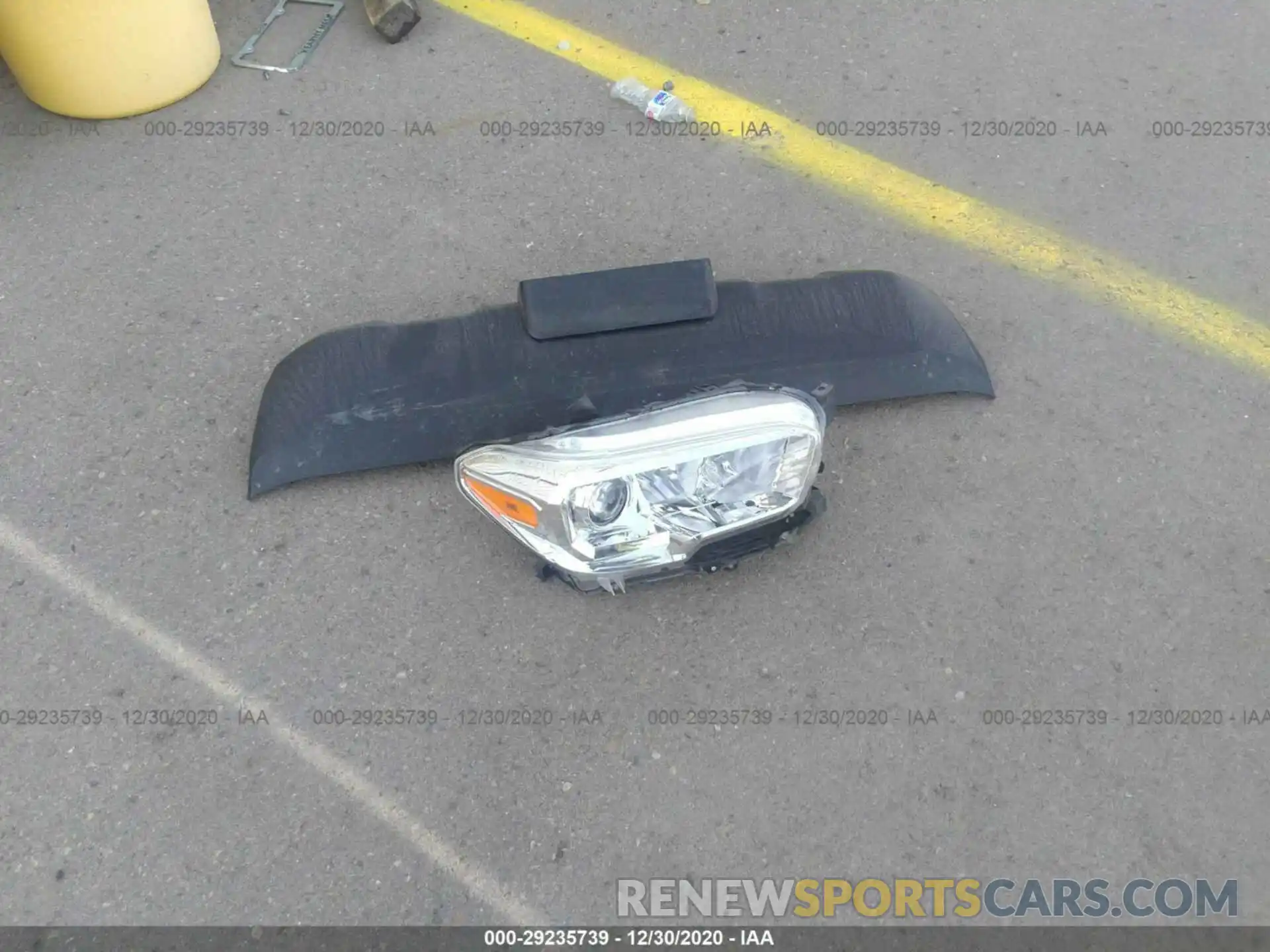 12 Photograph of a damaged car 5TFRX5GN8KX144519 TOYOTA TACOMA 2WD 2019