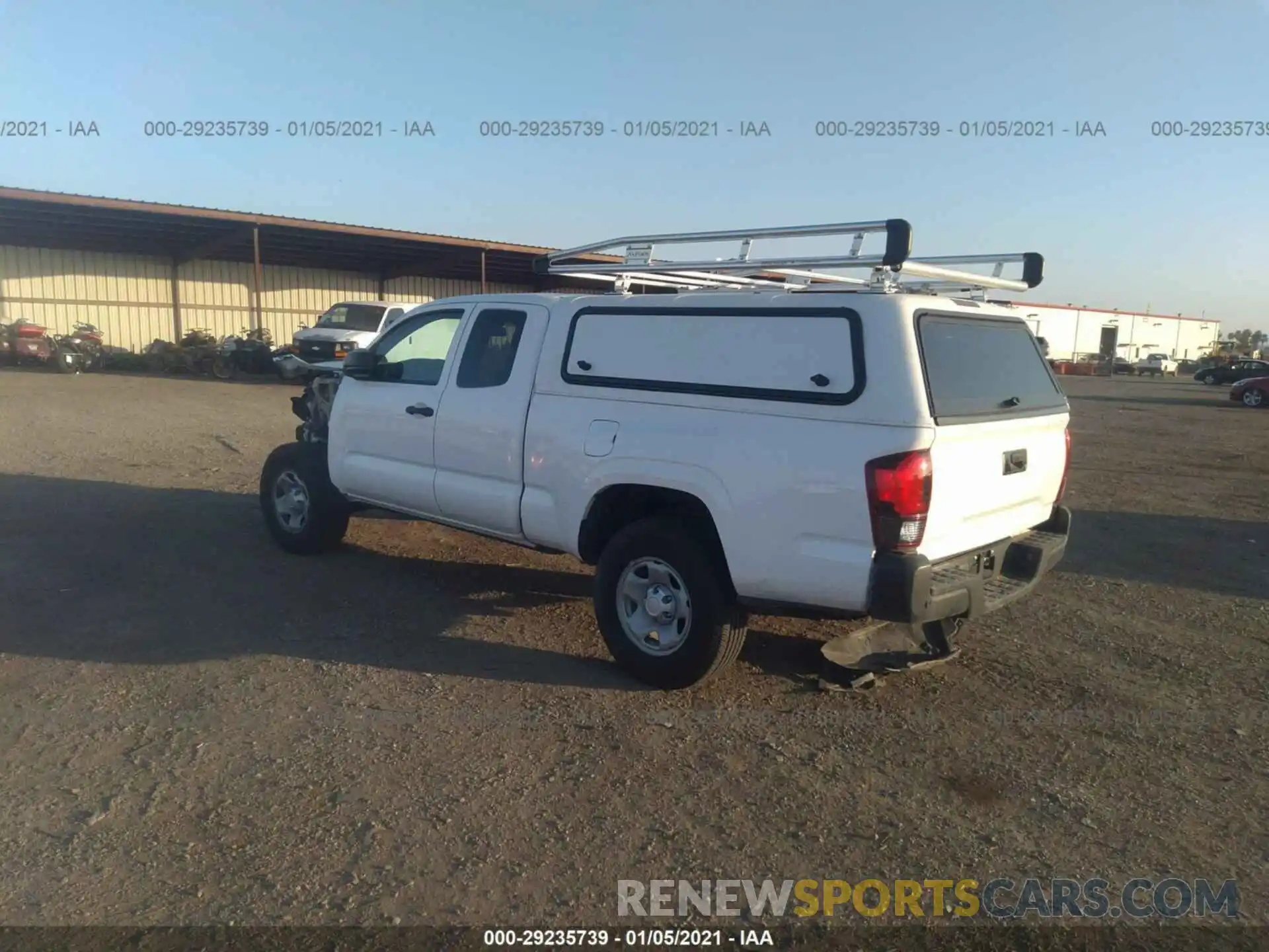 3 Фотография поврежденного автомобиля 5TFRX5GN8KX144519 TOYOTA TACOMA 2WD 2019