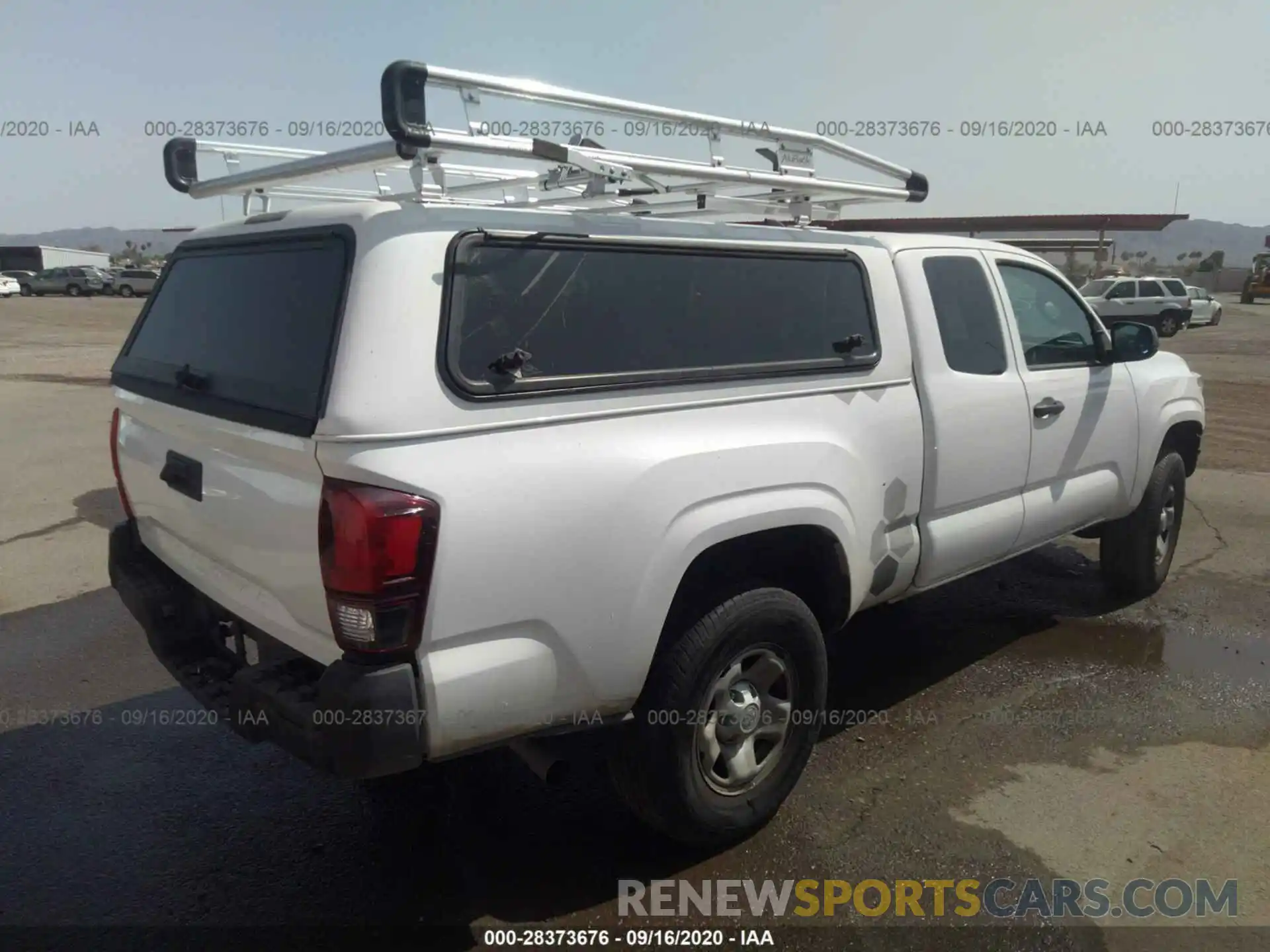 4 Photograph of a damaged car 5TFRX5GN8KX145007 TOYOTA TACOMA 2WD 2019