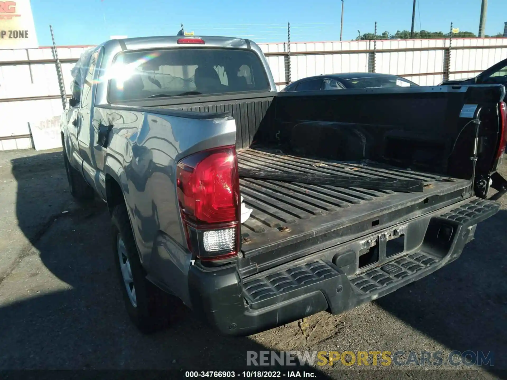 3 Photograph of a damaged car 5TFRX5GN8KX148635 TOYOTA TACOMA 2WD 2019