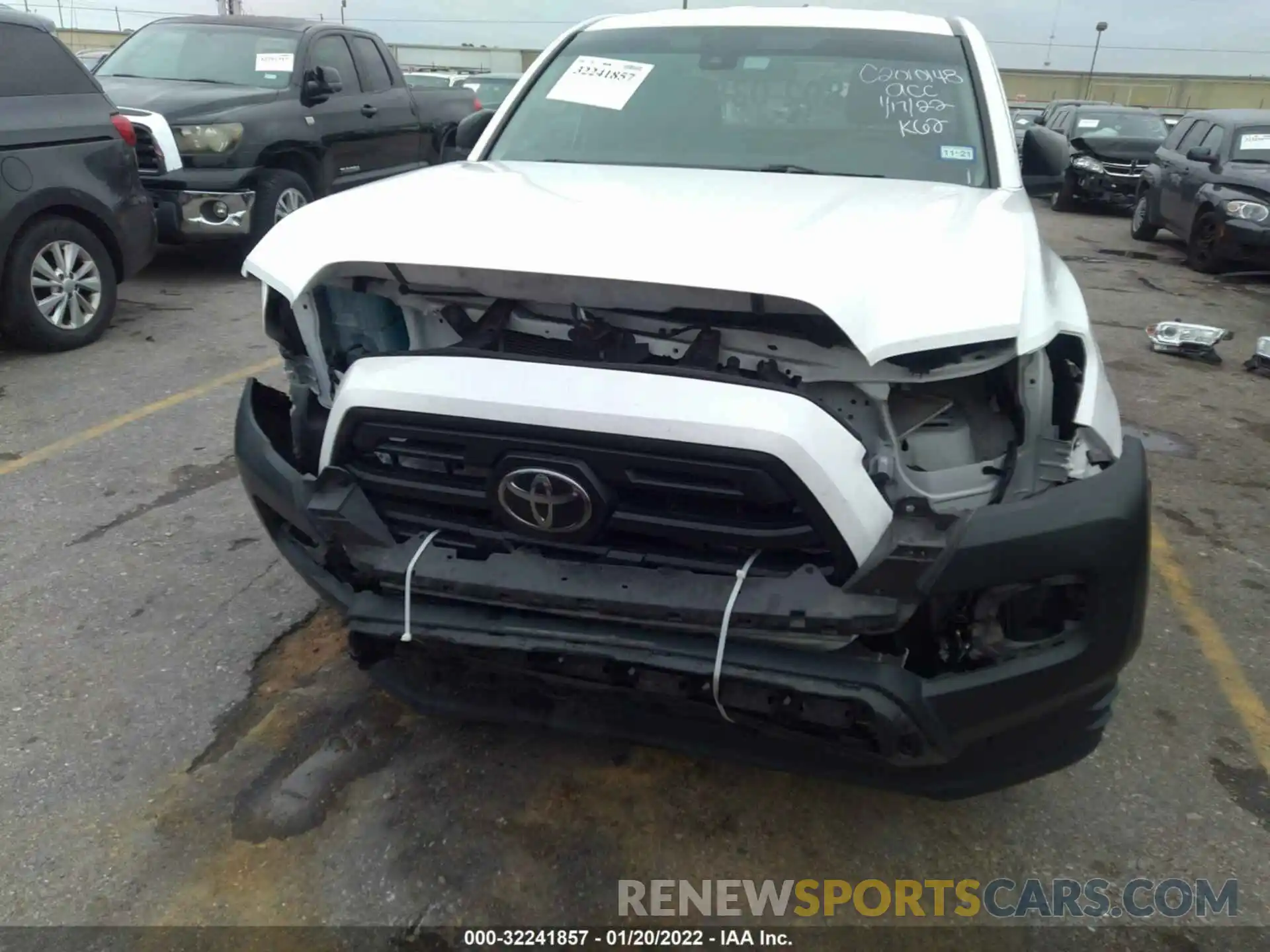 6 Photograph of a damaged car 5TFRX5GN8KX152510 TOYOTA TACOMA 2WD 2019