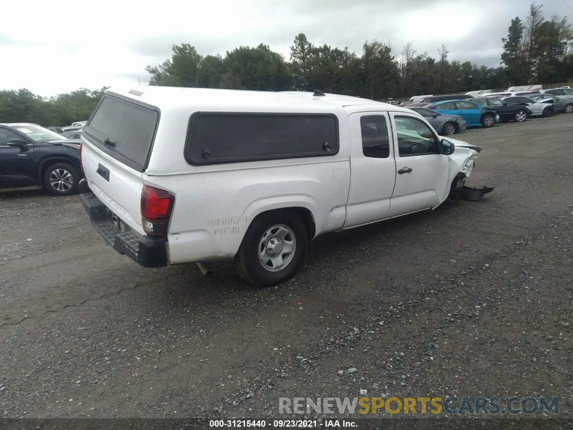 4 Photograph of a damaged car 5TFRX5GN8KX153933 TOYOTA TACOMA 2WD 2019