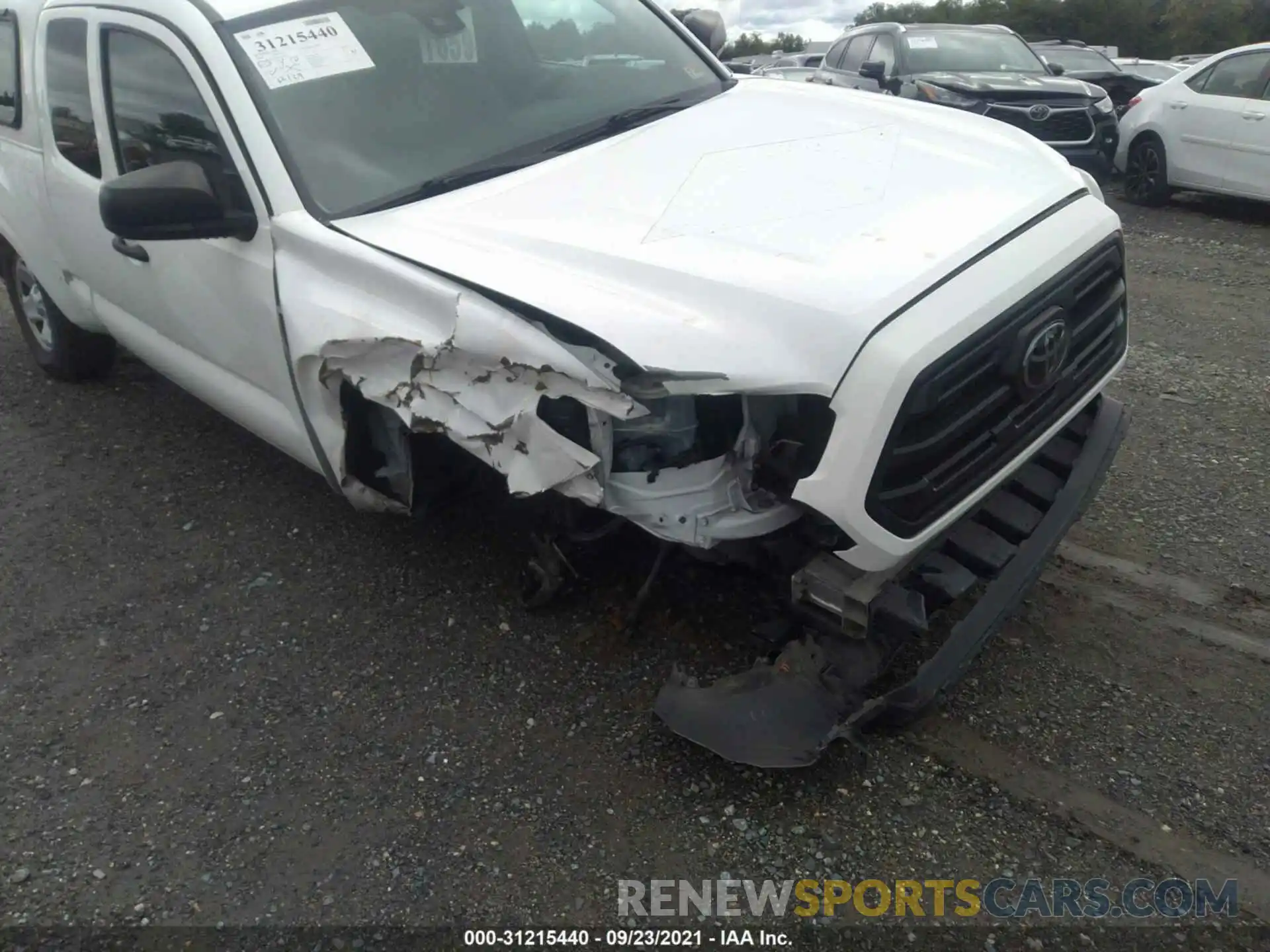 6 Photograph of a damaged car 5TFRX5GN8KX153933 TOYOTA TACOMA 2WD 2019