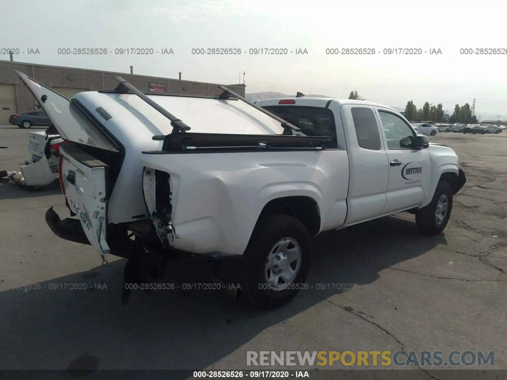 4 Photograph of a damaged car 5TFRX5GN8KX158176 TOYOTA TACOMA 2WD 2019