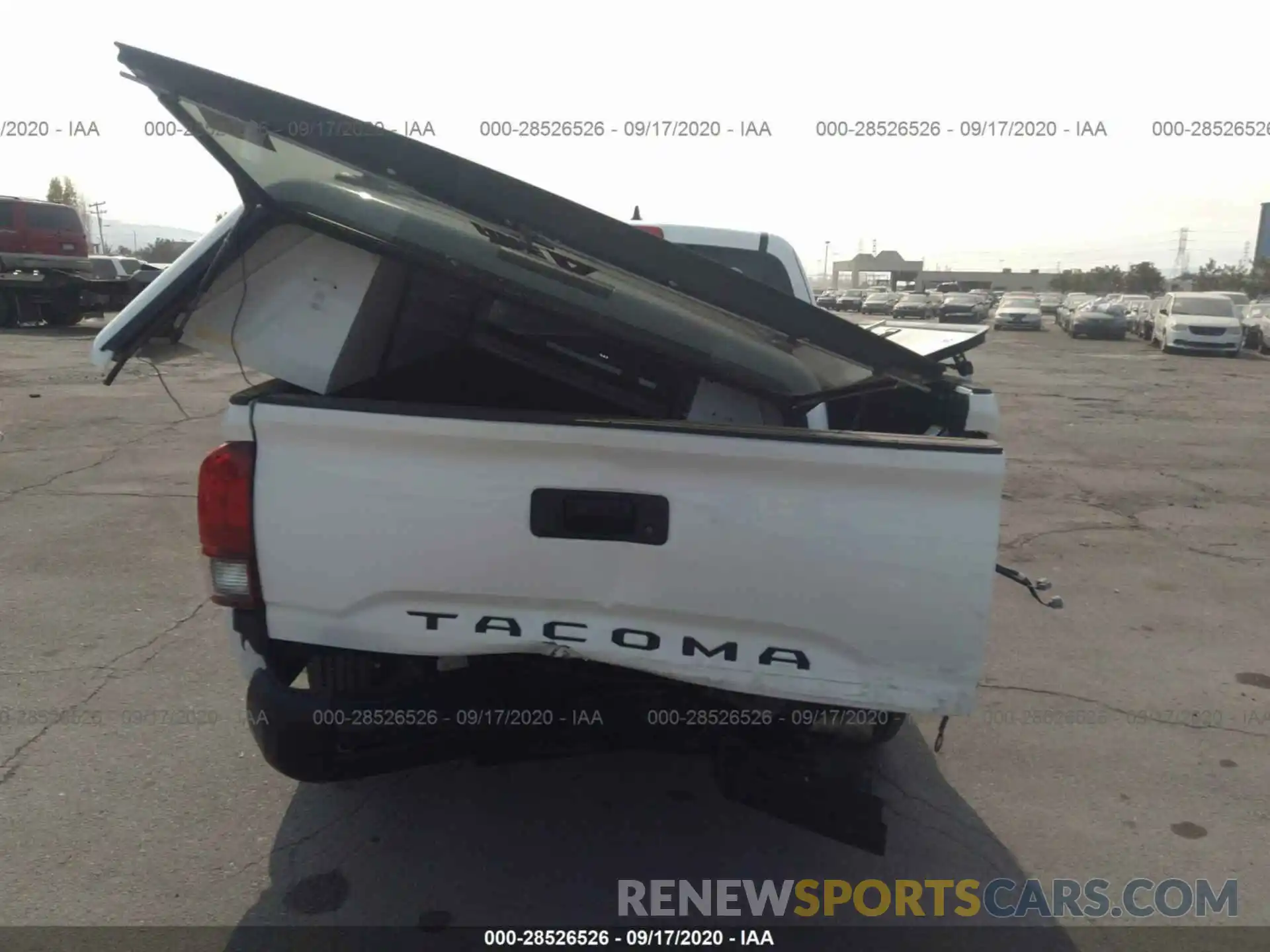 6 Фотография поврежденного автомобиля 5TFRX5GN8KX158176 TOYOTA TACOMA 2WD 2019