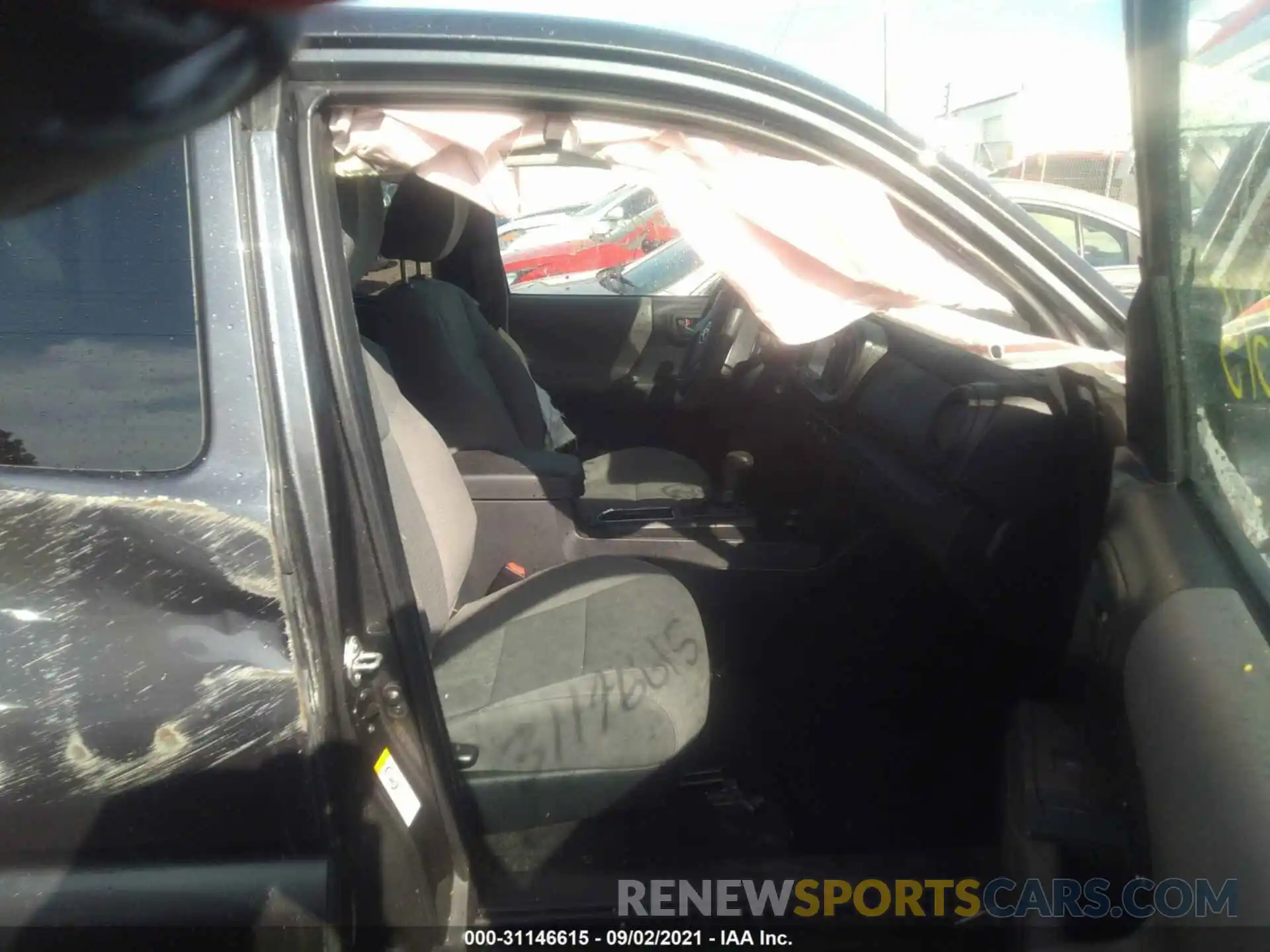 5 Photograph of a damaged car 5TFRX5GN8KX161272 TOYOTA TACOMA 2WD 2019