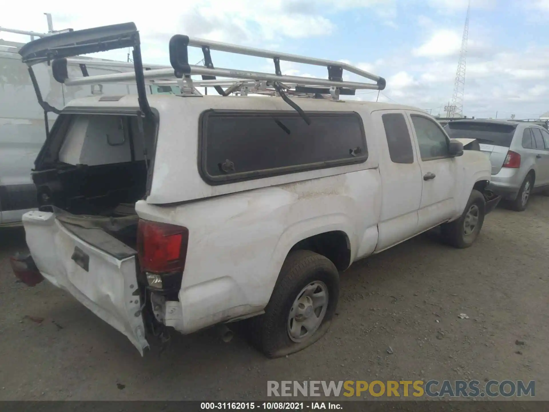 4 Фотография поврежденного автомобиля 5TFRX5GN8KX163930 TOYOTA TACOMA 2WD 2019