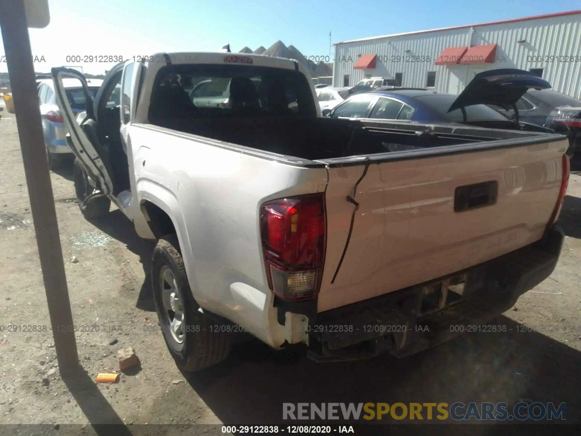 3 Photograph of a damaged car 5TFRX5GN9KX134842 TOYOTA TACOMA 2WD 2019