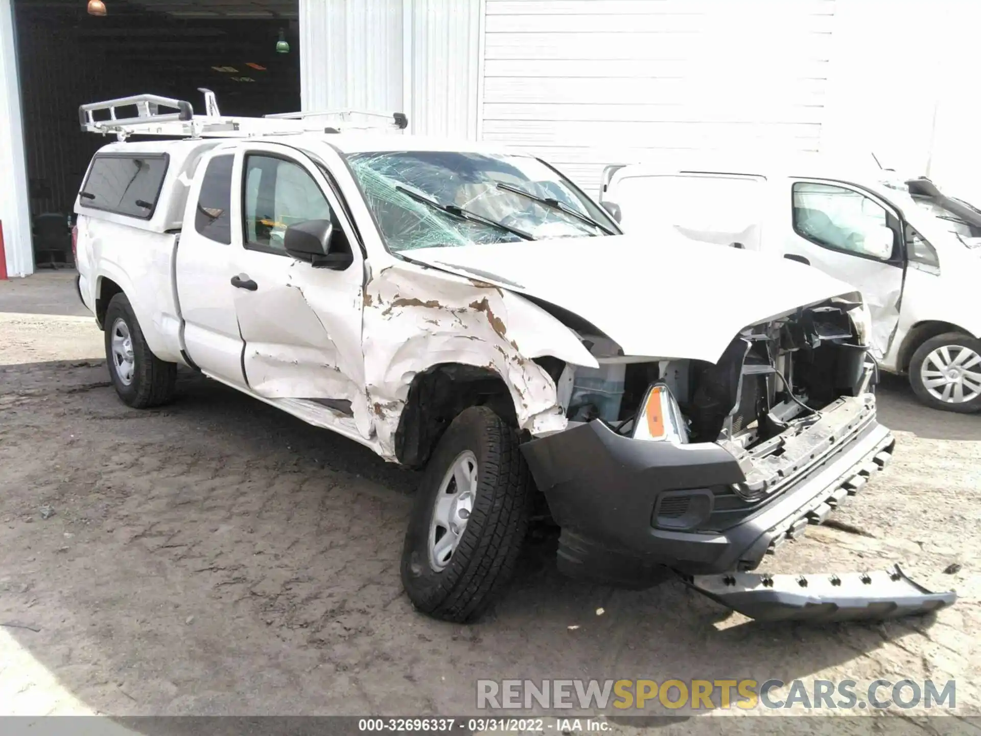 1 Photograph of a damaged car 5TFRX5GN9KX147882 TOYOTA TACOMA 2WD 2019