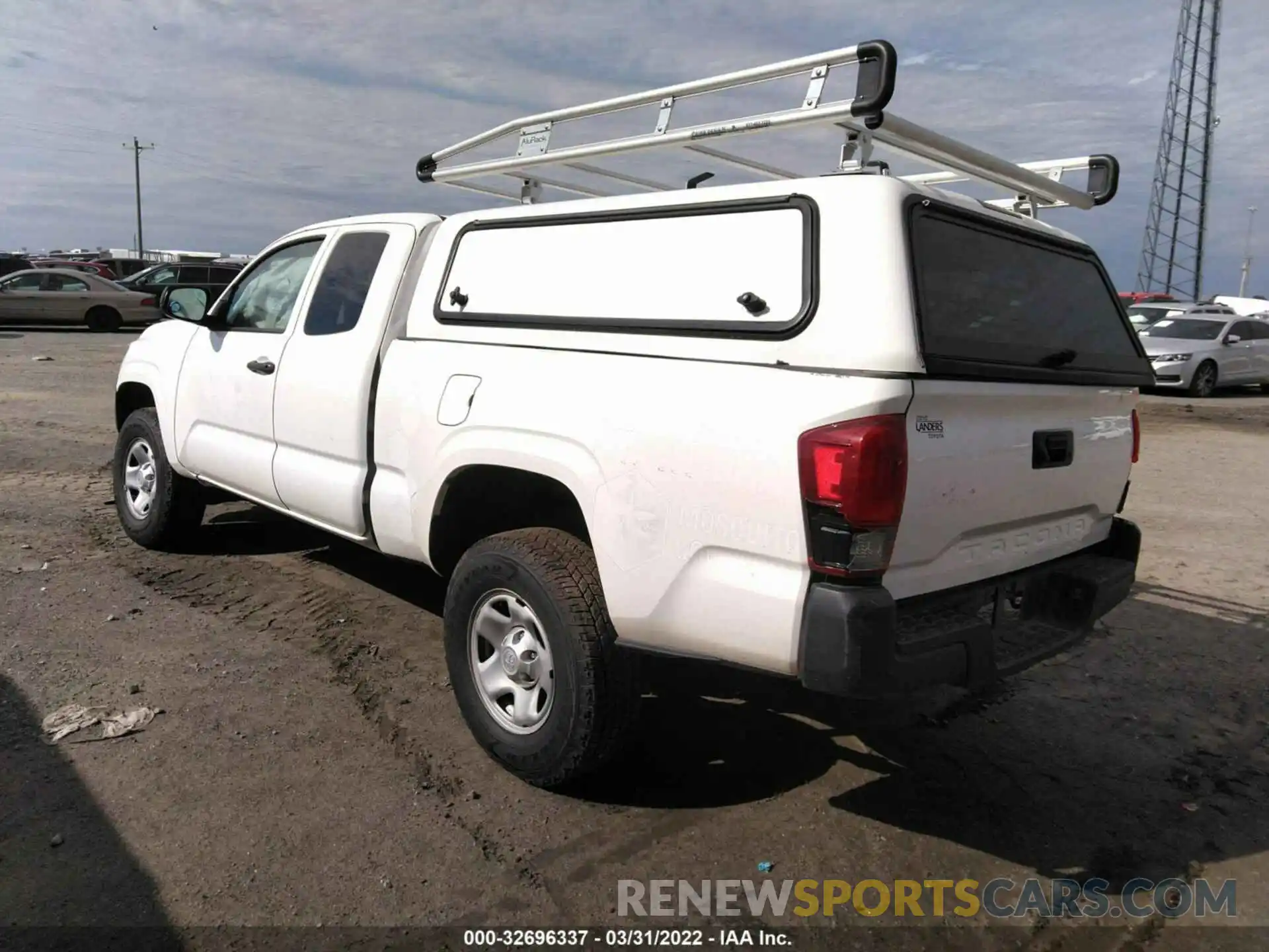 3 Фотография поврежденного автомобиля 5TFRX5GN9KX147882 TOYOTA TACOMA 2WD 2019