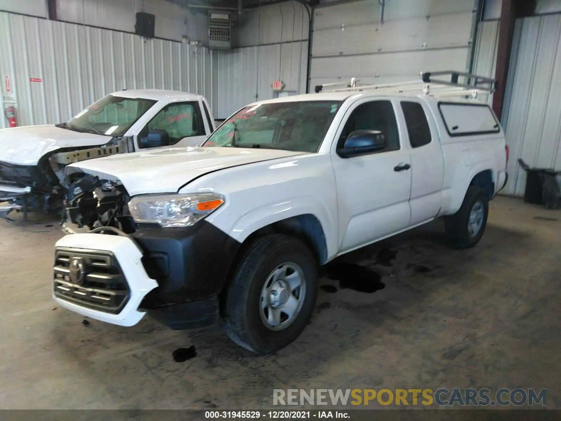 2 Photograph of a damaged car 5TFRX5GN9KX148269 TOYOTA TACOMA 2WD 2019