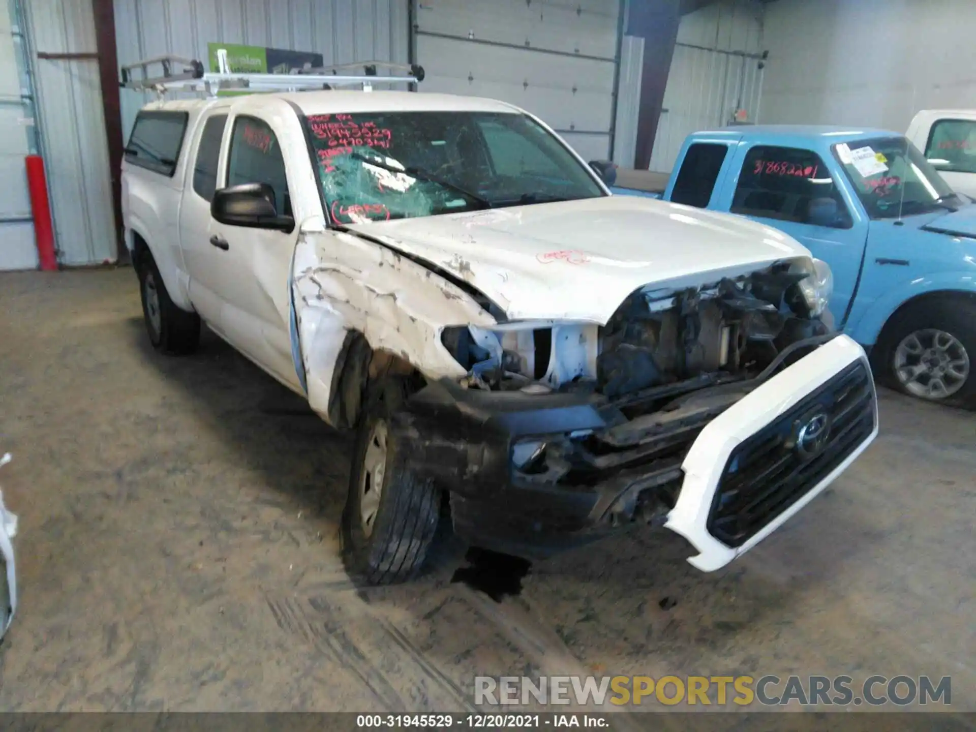 6 Фотография поврежденного автомобиля 5TFRX5GN9KX148269 TOYOTA TACOMA 2WD 2019