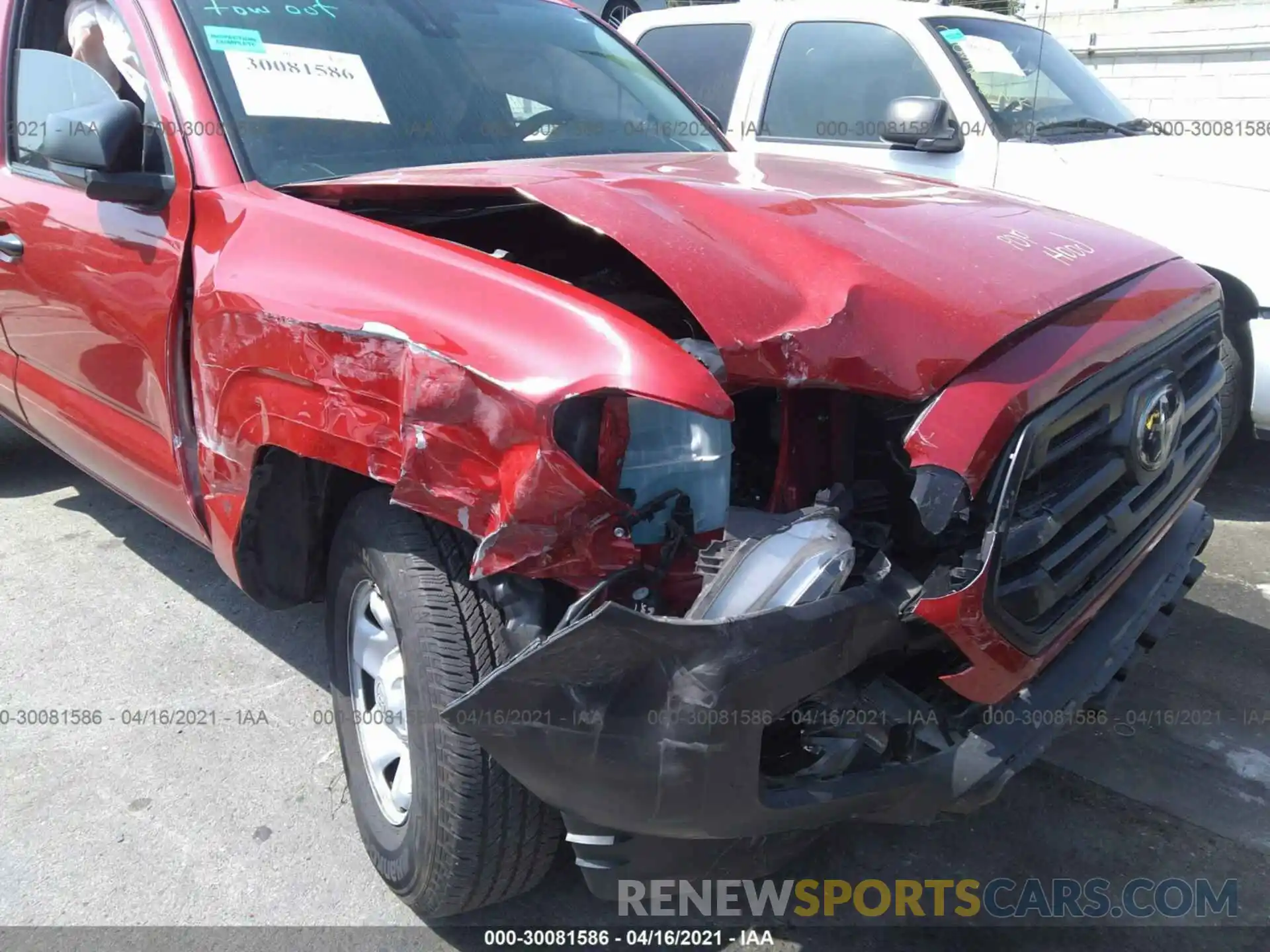 6 Photograph of a damaged car 5TFRX5GN9KX151947 TOYOTA TACOMA 2WD 2019