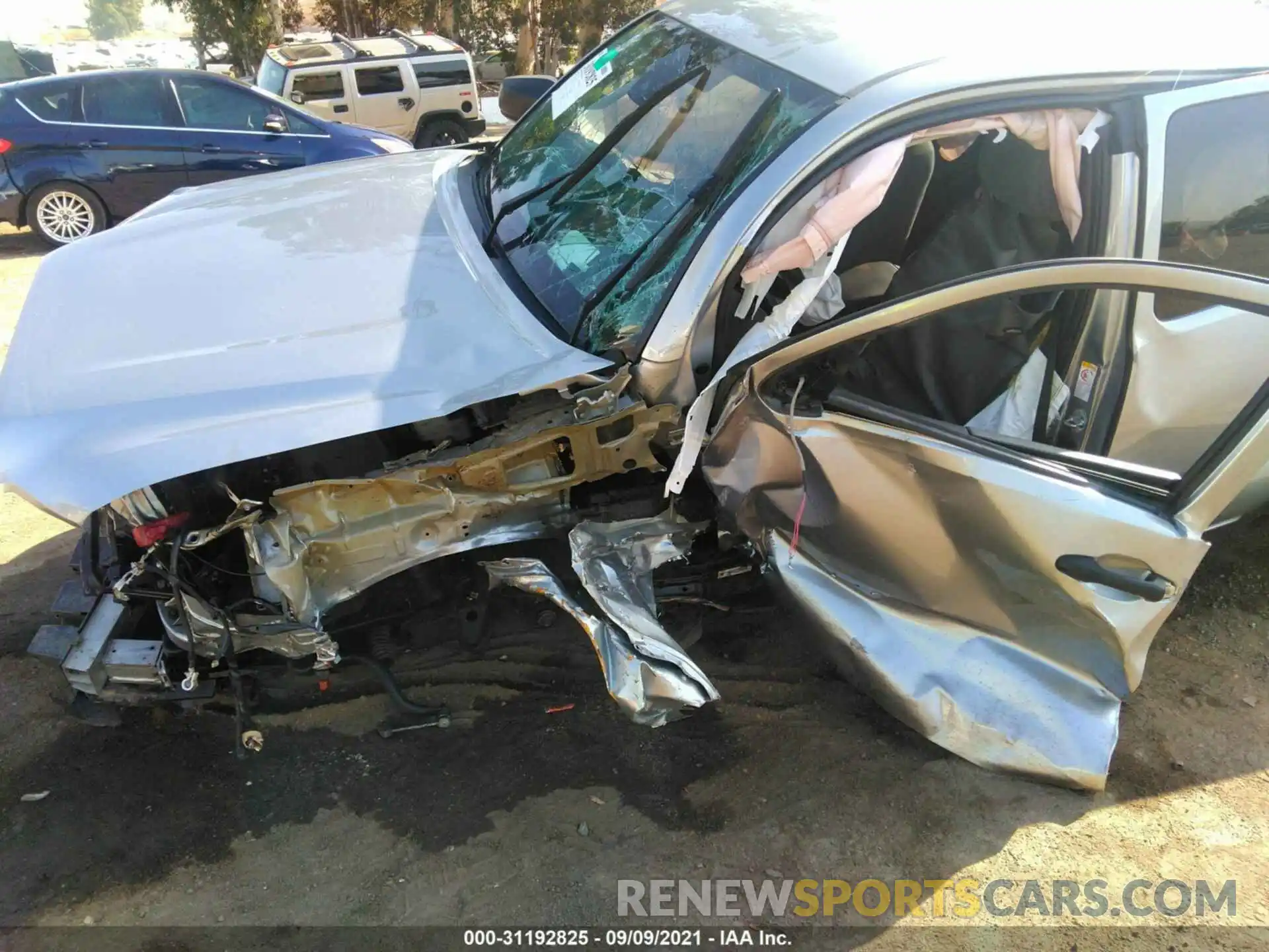 6 Photograph of a damaged car 5TFRX5GN9KX153228 TOYOTA TACOMA 2WD 2019