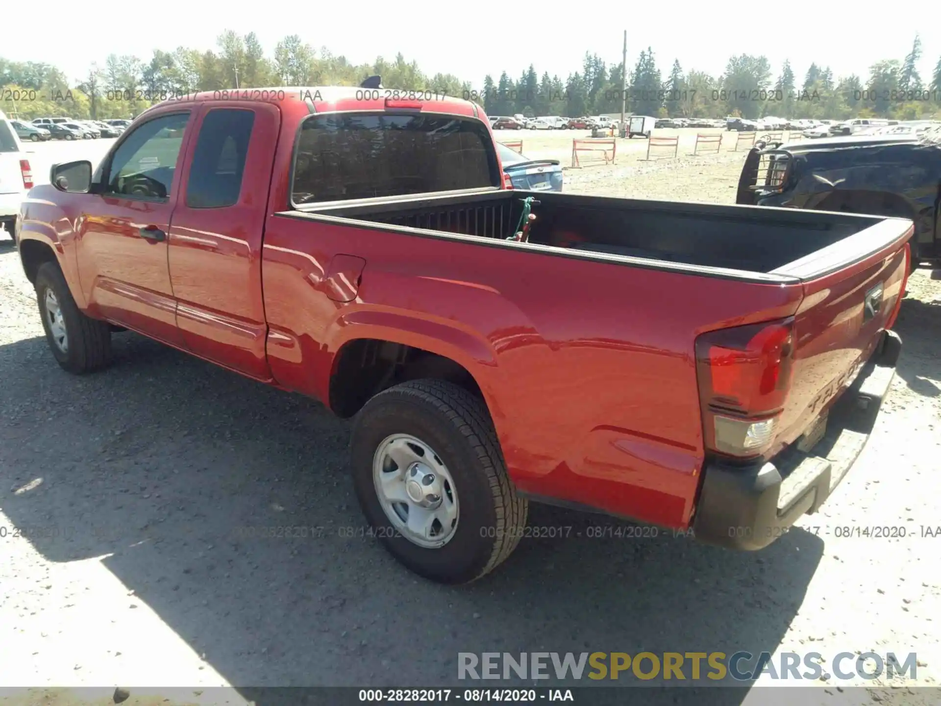 3 Photograph of a damaged car 5TFRX5GN9KX158378 TOYOTA TACOMA 2WD 2019