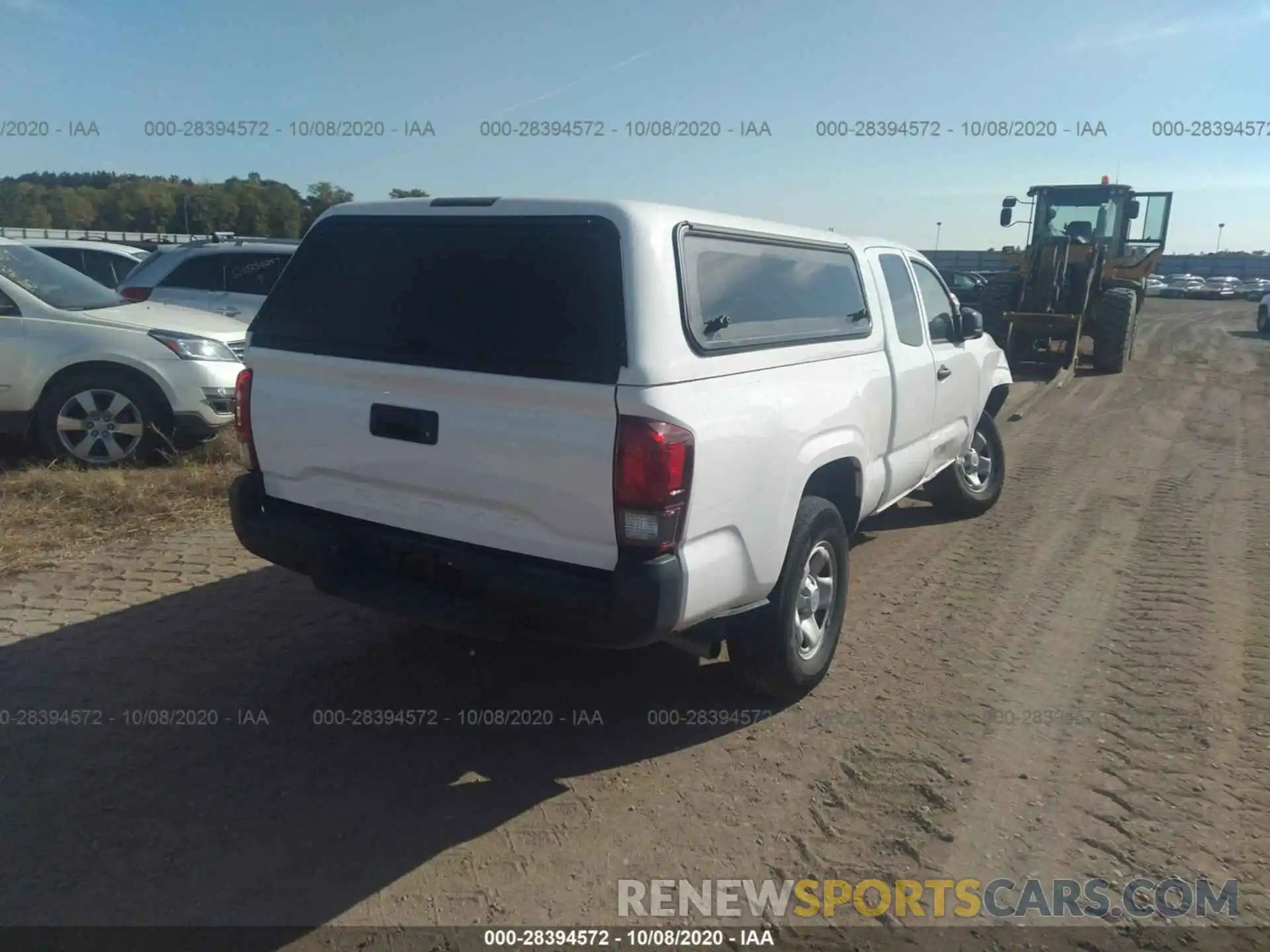 4 Фотография поврежденного автомобиля 5TFRX5GN9KX164259 TOYOTA TACOMA 2WD 2019