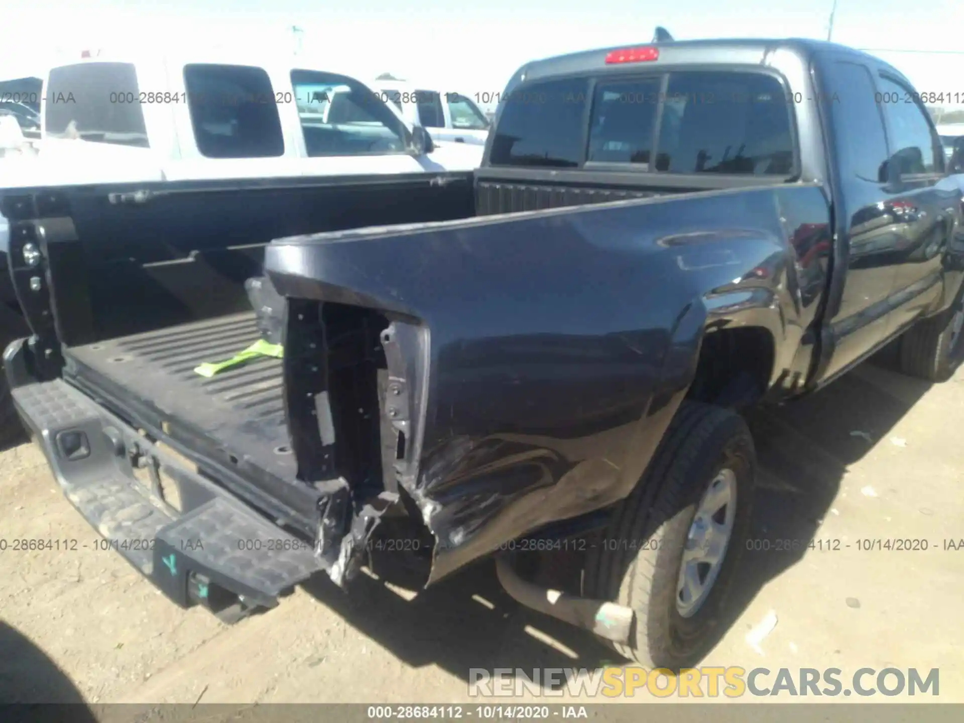 6 Фотография поврежденного автомобиля 5TFRX5GNXKX138060 TOYOTA TACOMA 2WD 2019