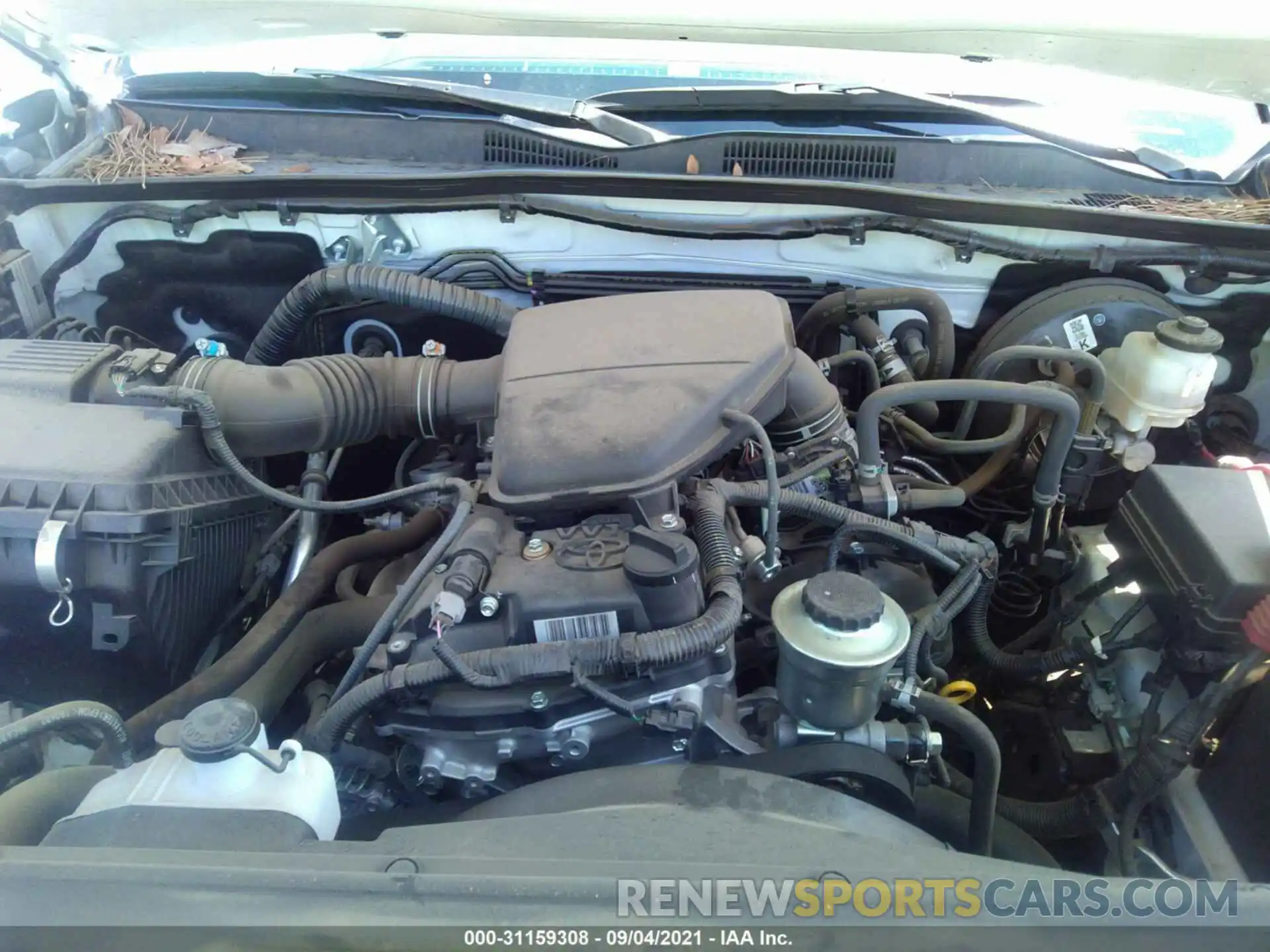 10 Photograph of a damaged car 5TFRX5GNXKX160639 TOYOTA TACOMA 2WD 2019