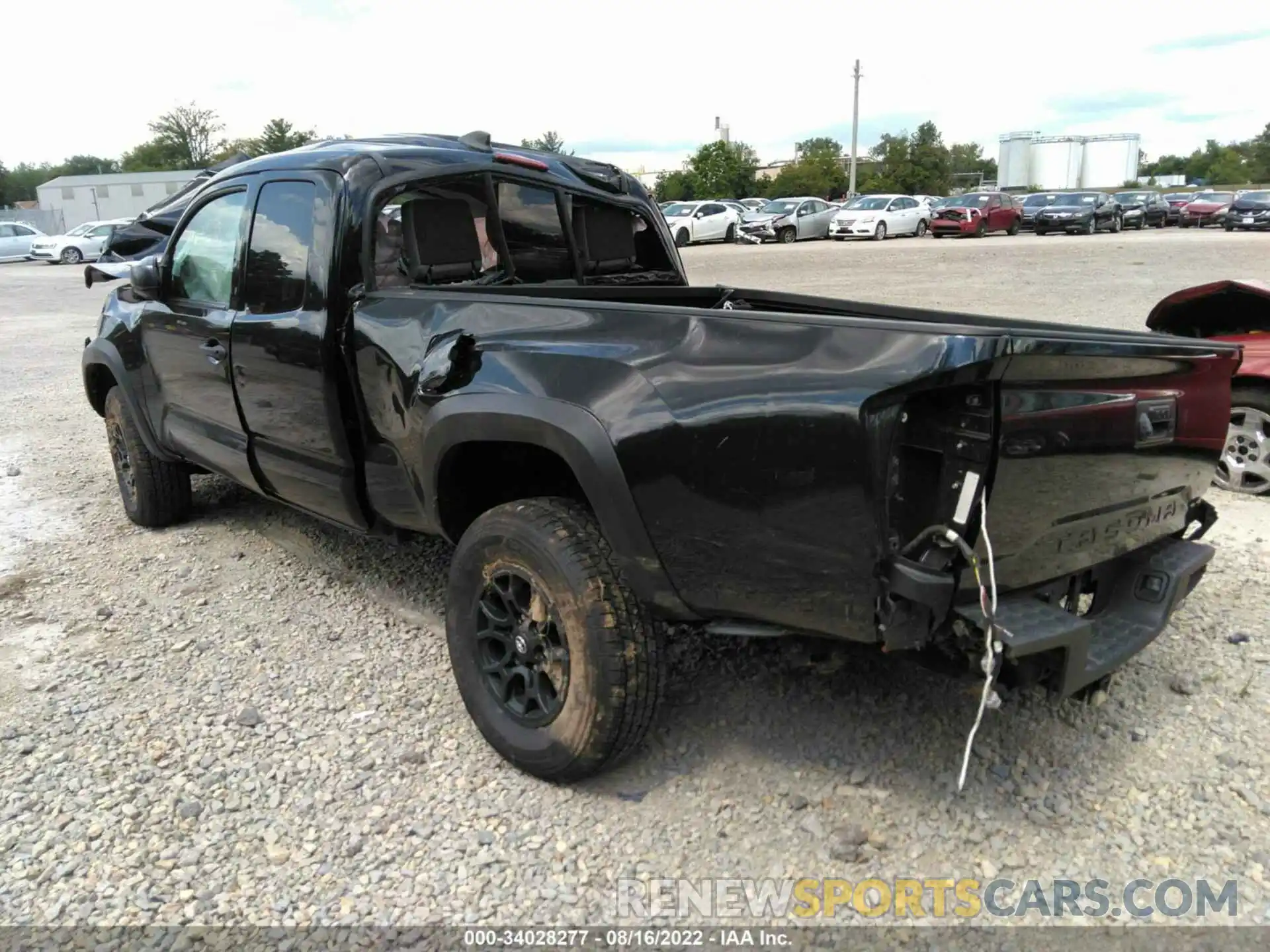 3 Photograph of a damaged car 5TFRZ5CN0KX076698 TOYOTA TACOMA 2WD 2019