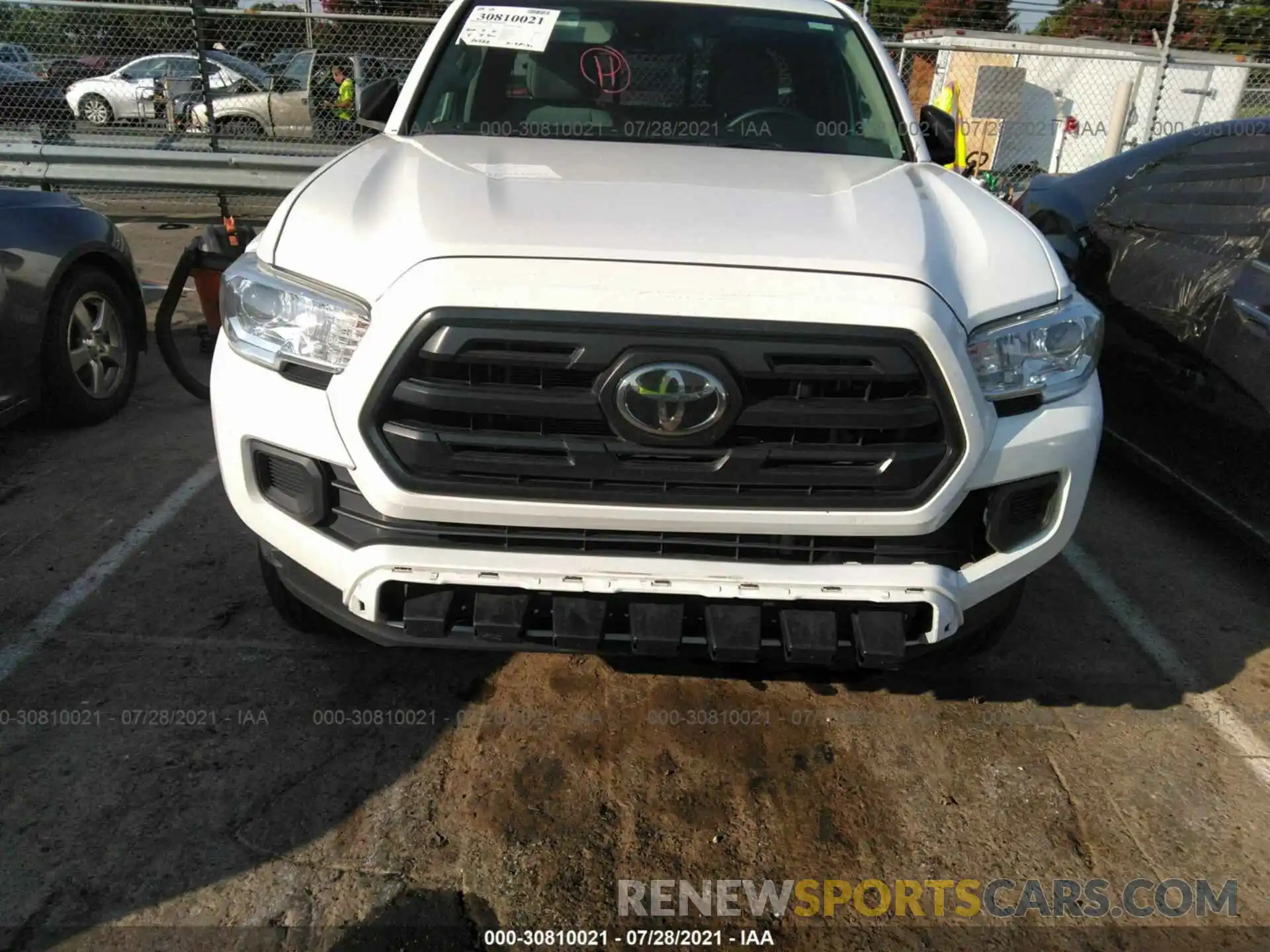 12 Photograph of a damaged car 5TFRZ5CN1KX081098 TOYOTA TACOMA 2WD 2019