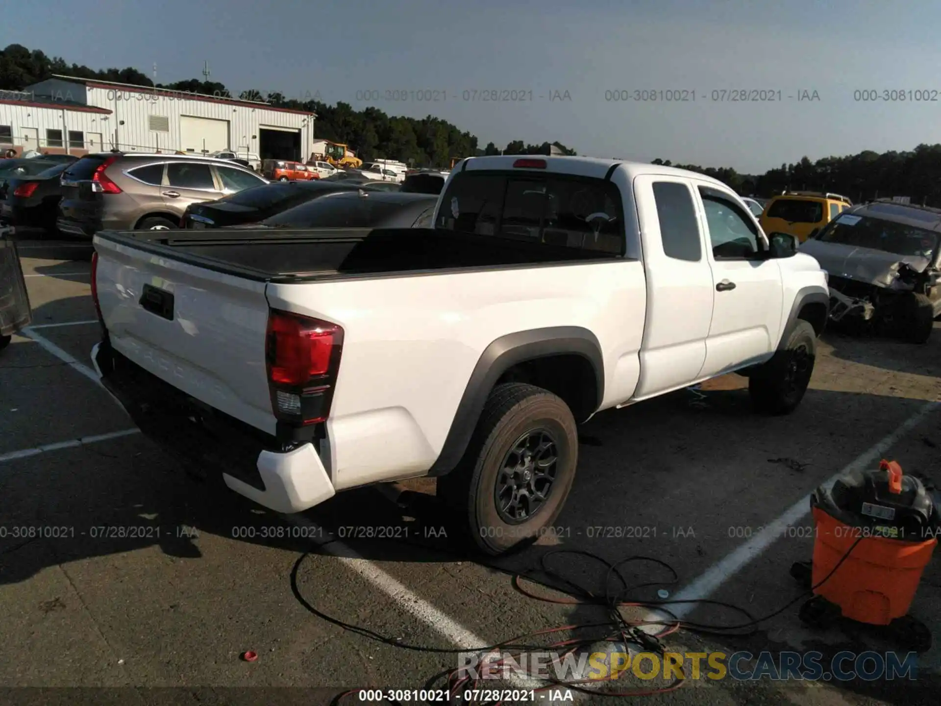 4 Фотография поврежденного автомобиля 5TFRZ5CN1KX081098 TOYOTA TACOMA 2WD 2019